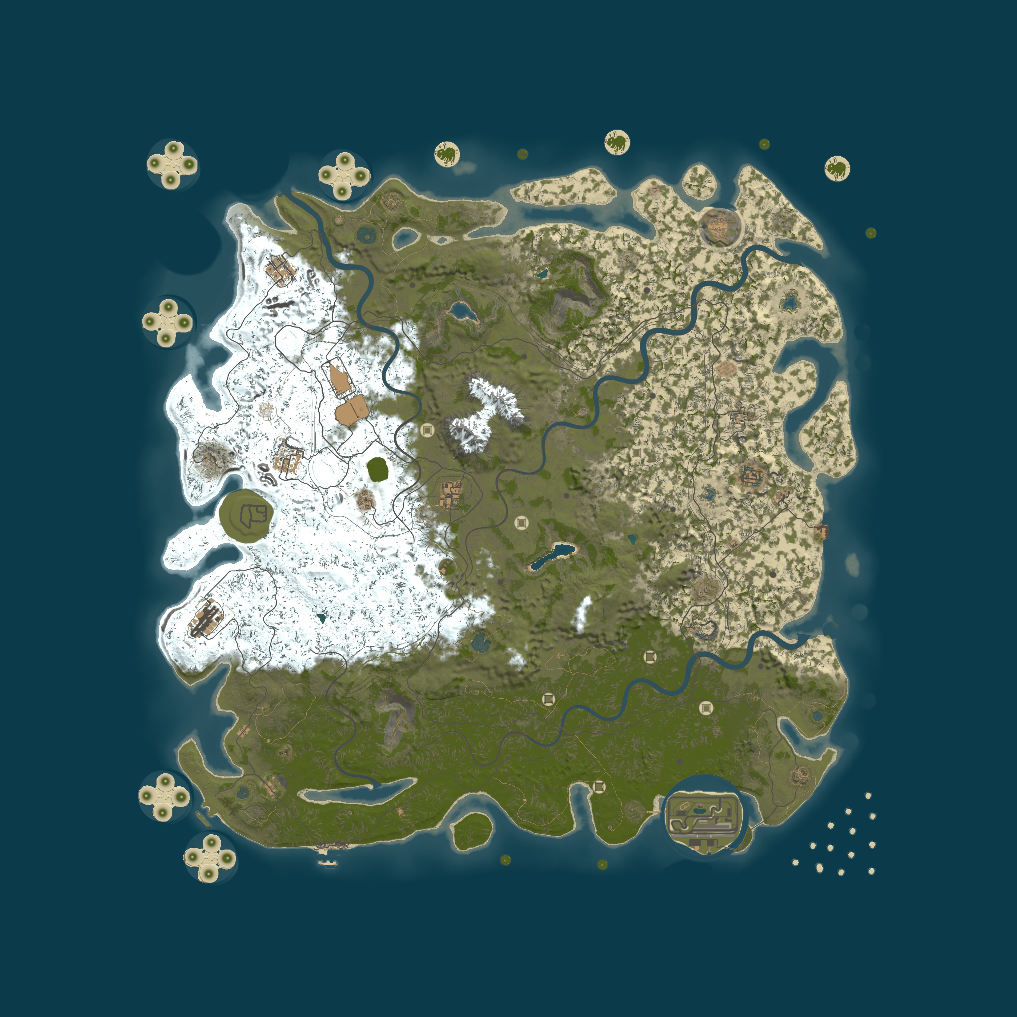 Map for Tims Place PVE 10x /Custom Heli/Bradley/Bots/snipers