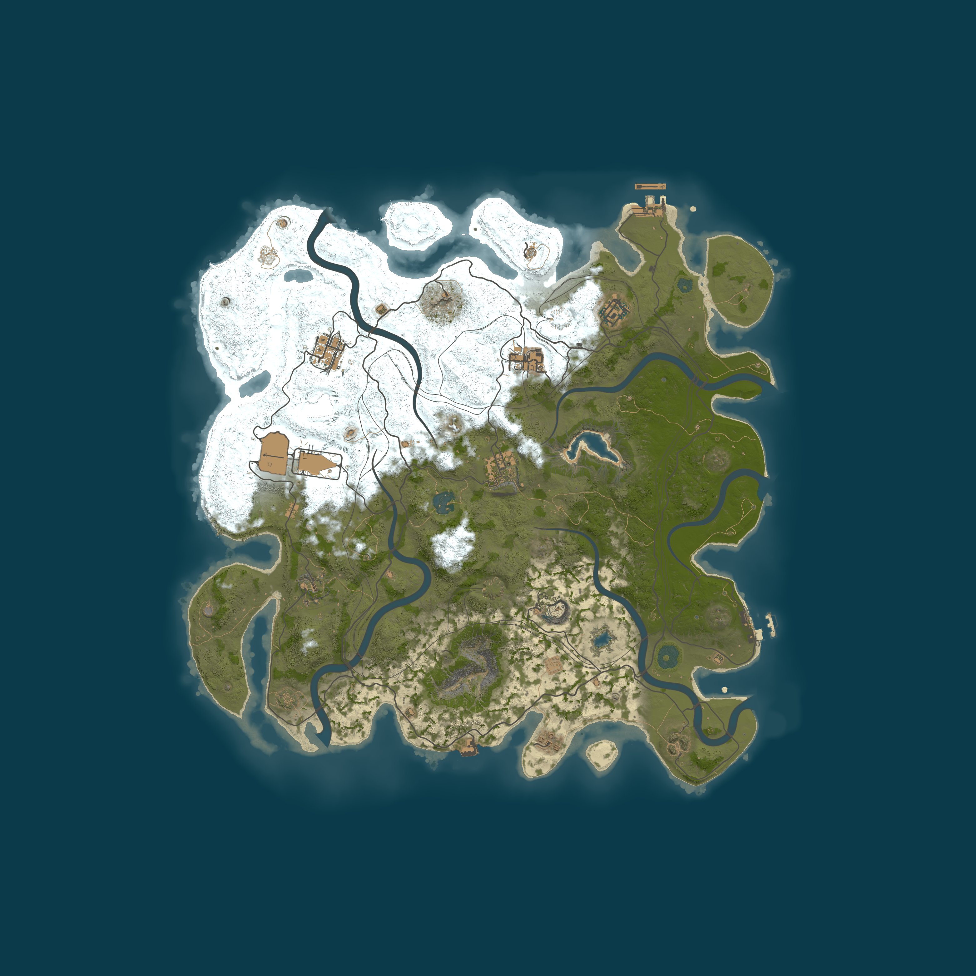 Map for RustyReapers | X10 | TP | Clans | Kits | Shops | MyMini | Trio 
