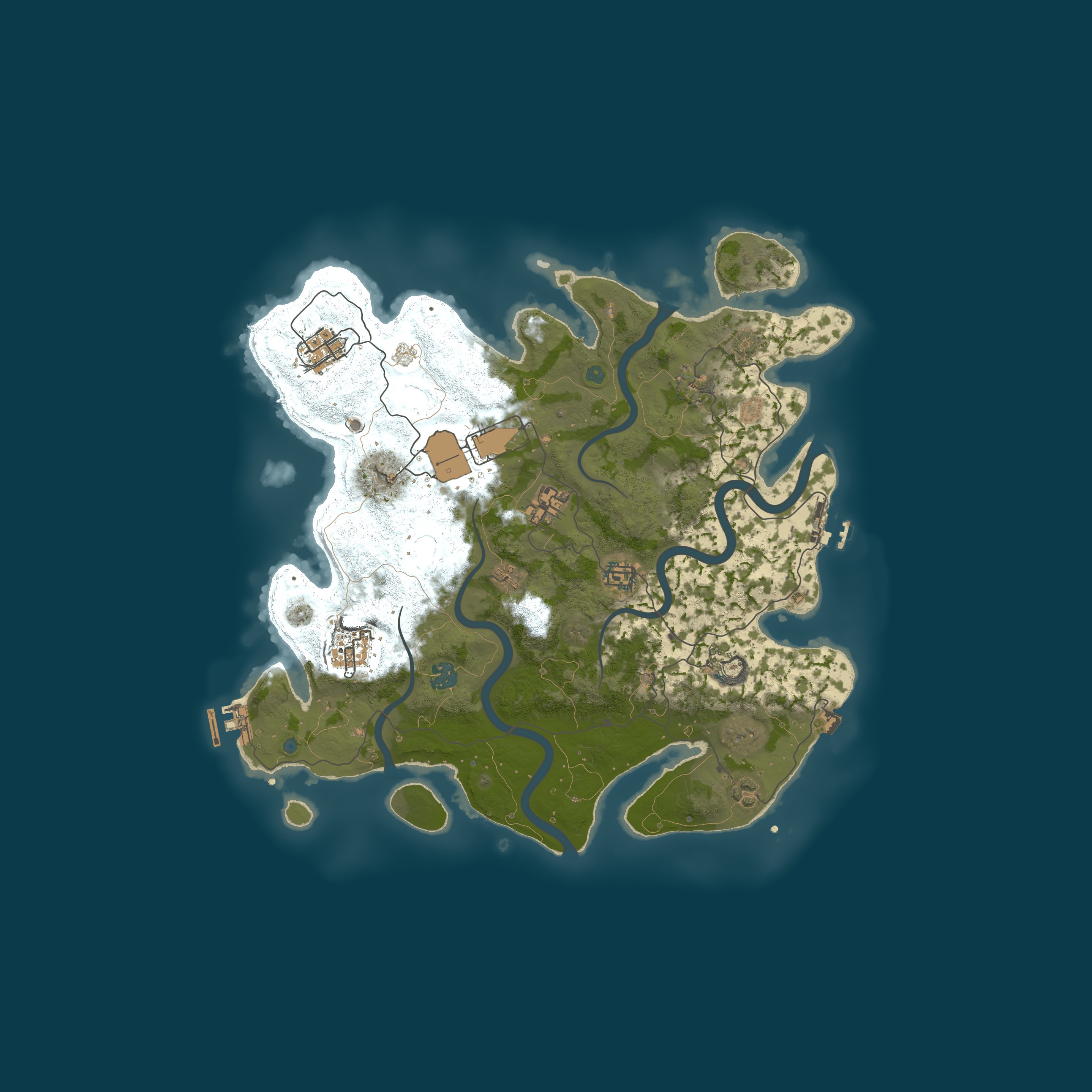 Карта сервера