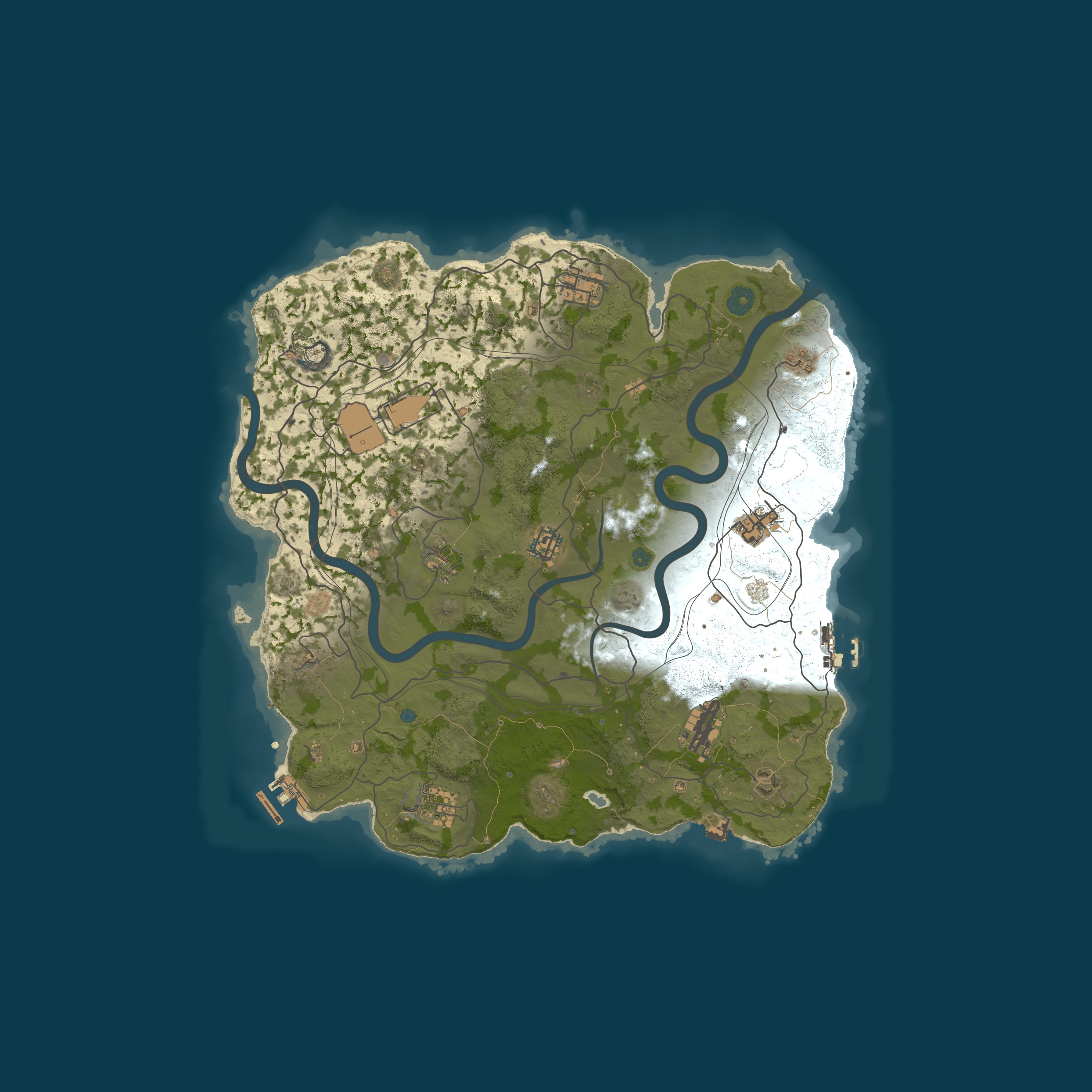 Map for WEREWOLF GAMING.CO 3x Solo/Duo/Trio/Quad/Max 5 |Loot X3|WIPED