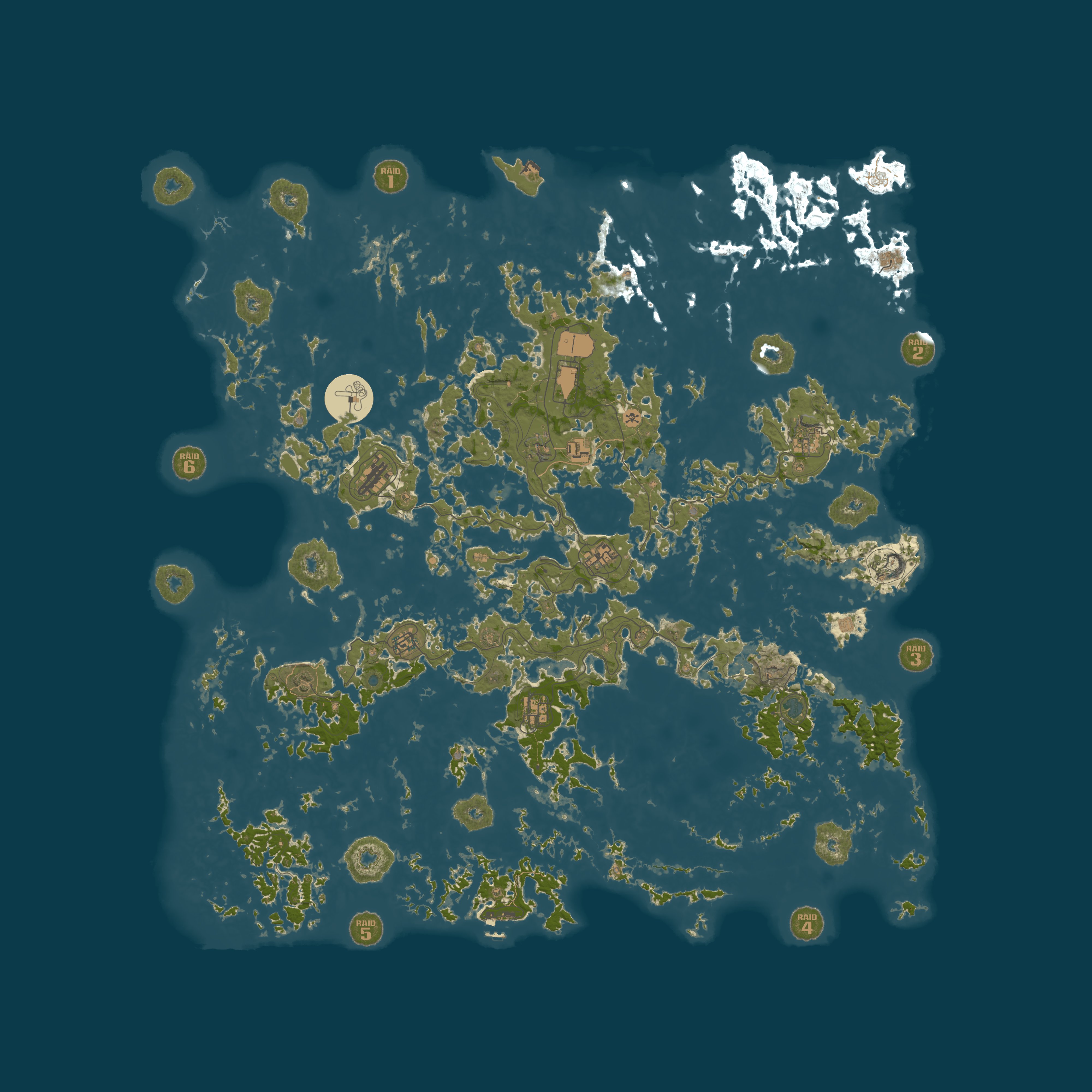 Rust map 6000/1337