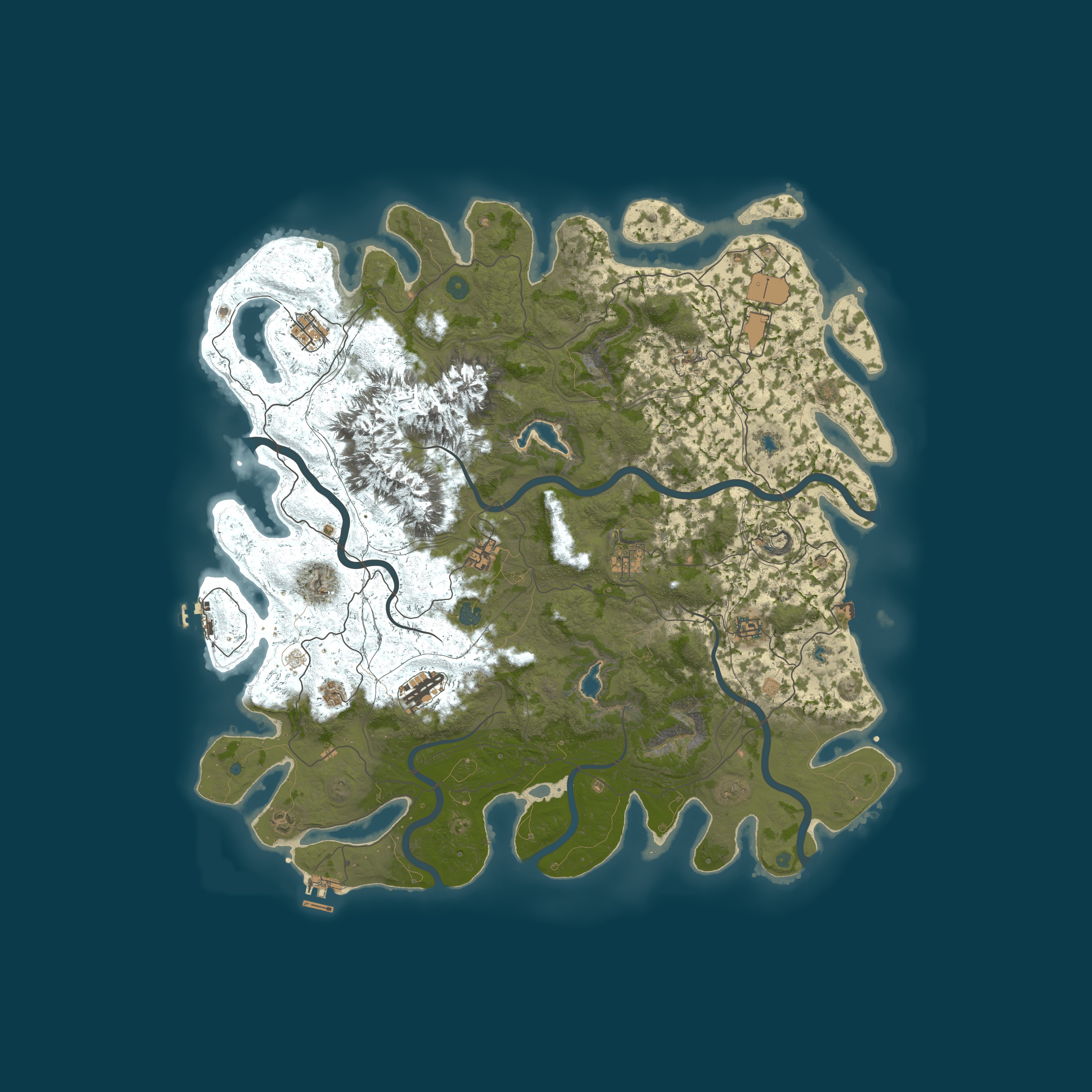 Карта сервера