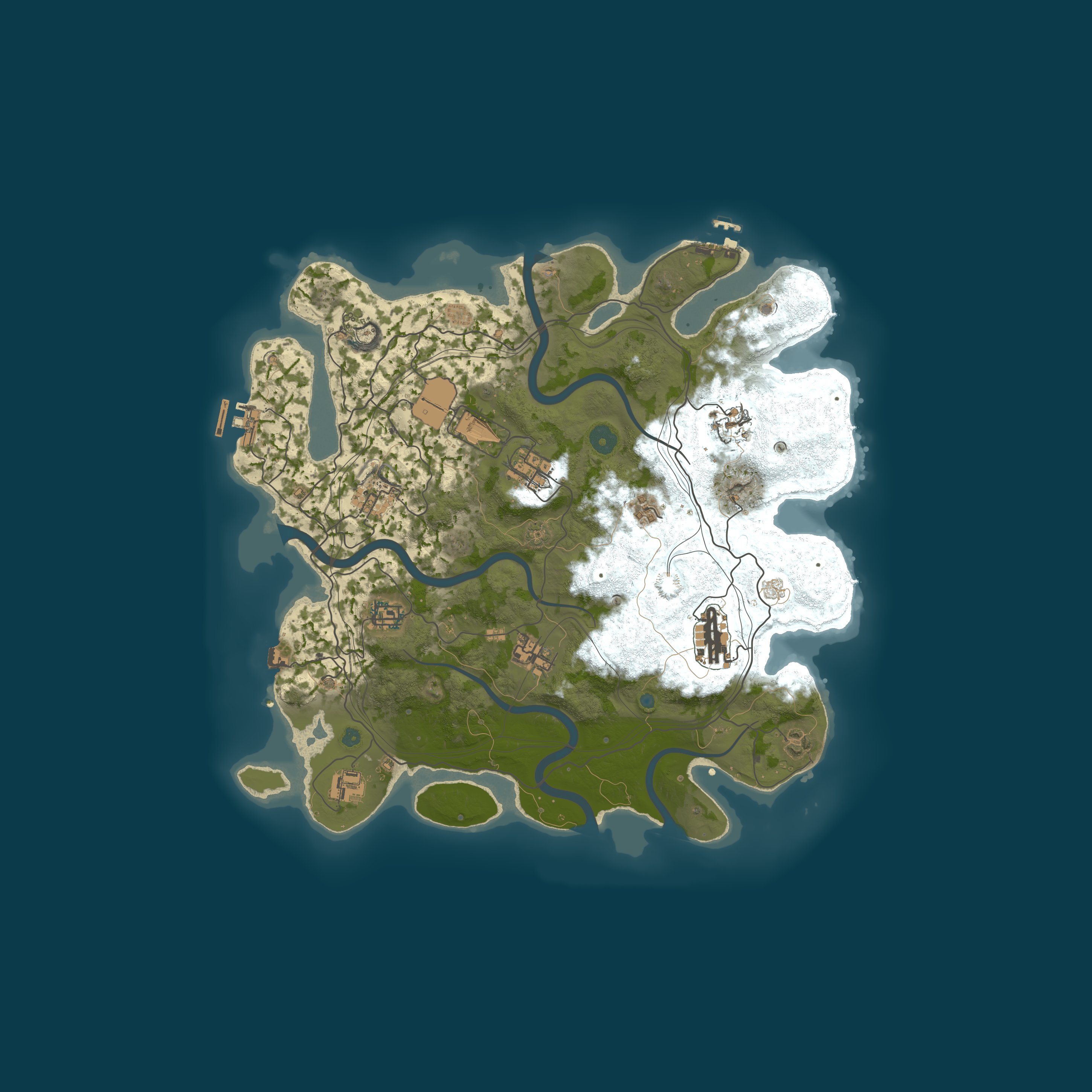 Rust map 3800/1337