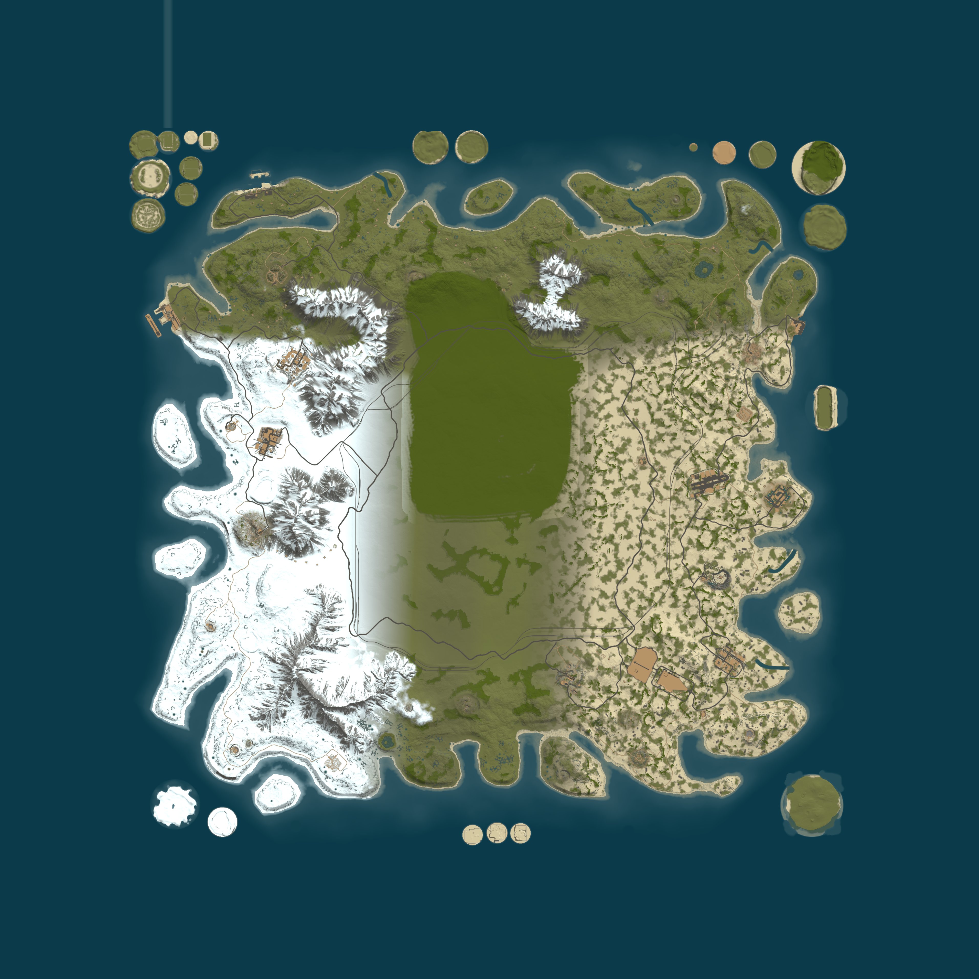 Map for 【永恒】测试服，玩家请移步正式服www.rustcnh.com