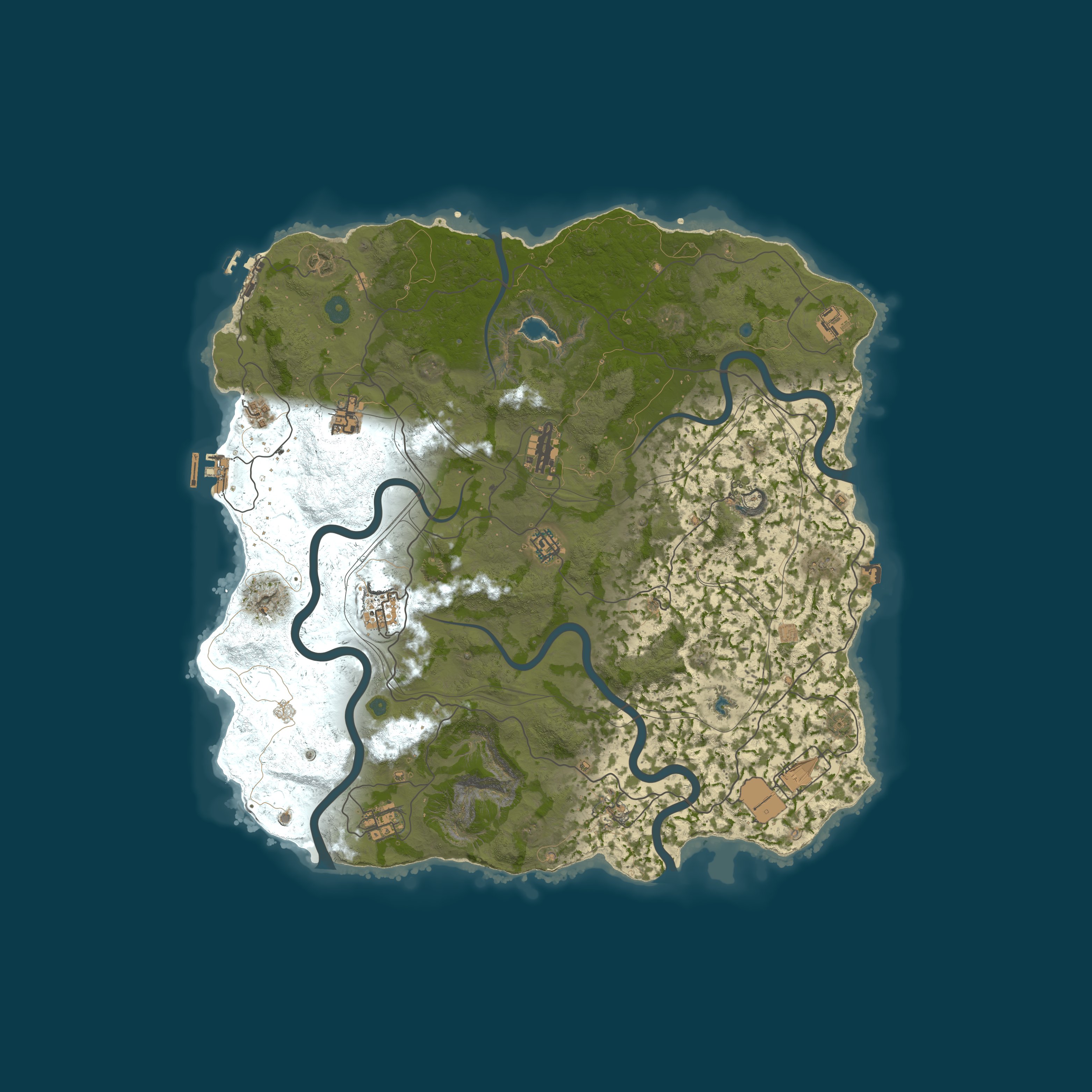 Rust map 4250/1337