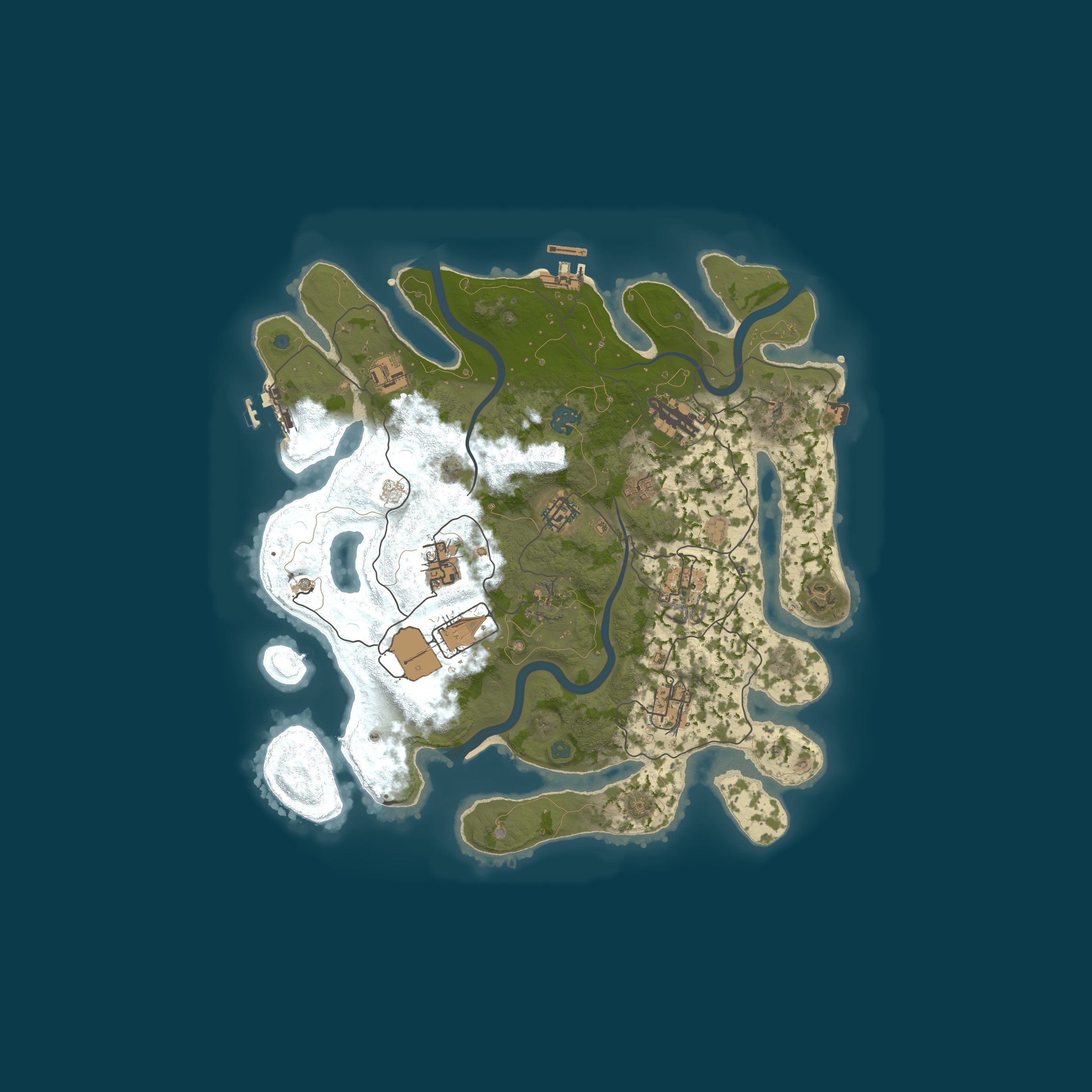 Map for Hitmans Rust (whitelist)