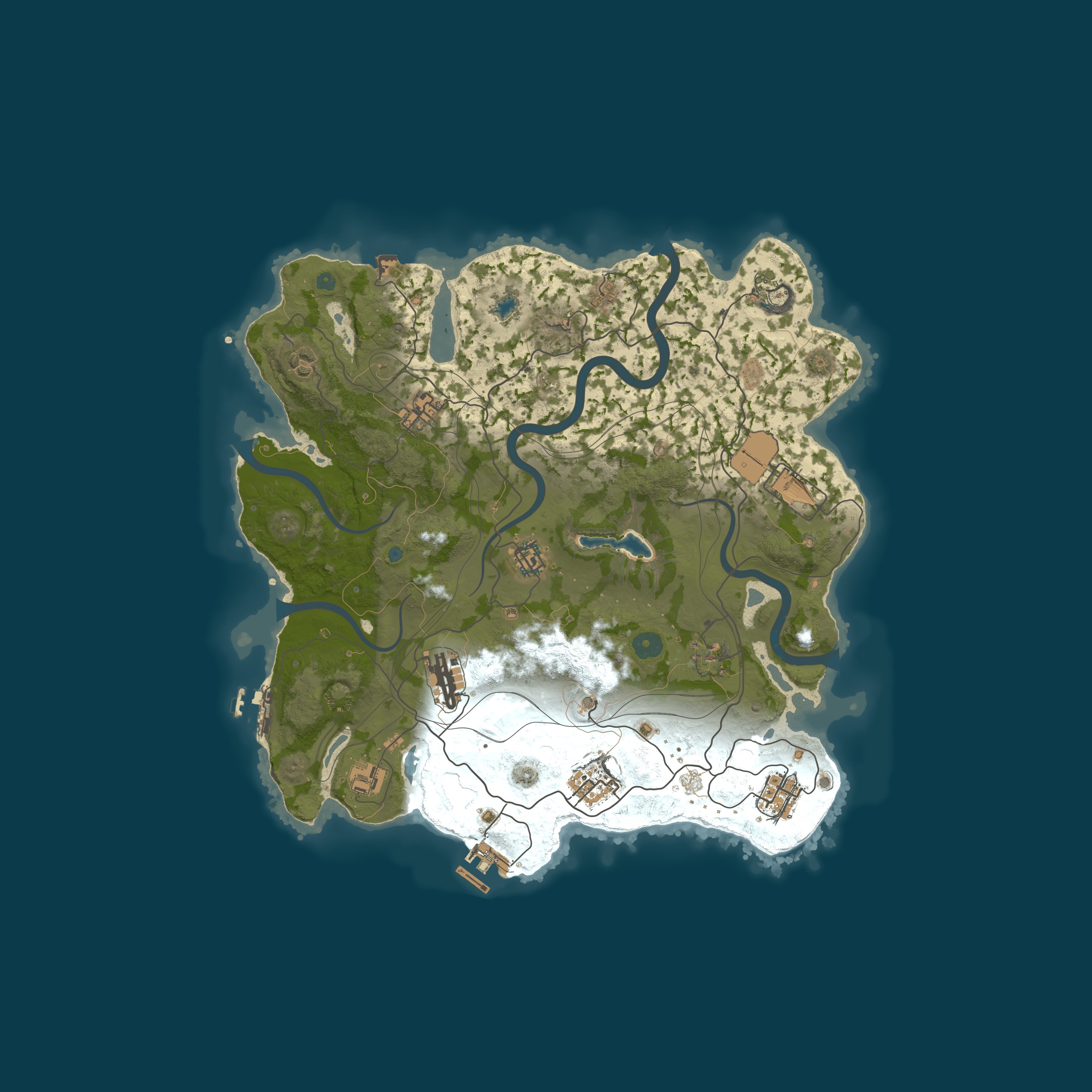 Map for [EU] RustyLife 2x Monthly | NoTeamLimit x2
