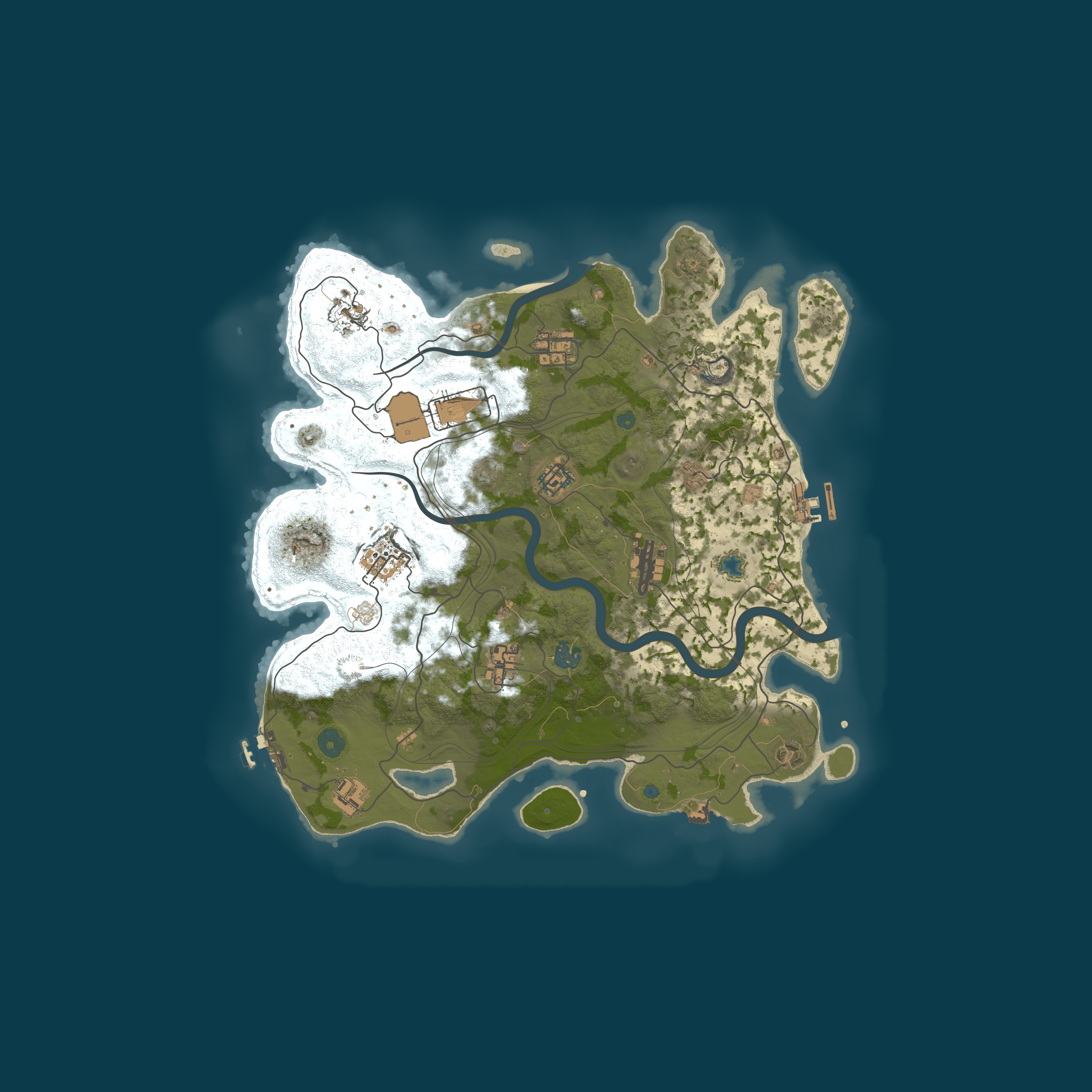 Map for BattleZone.gg — SOLO/DUO | Monthly | Full Wiped