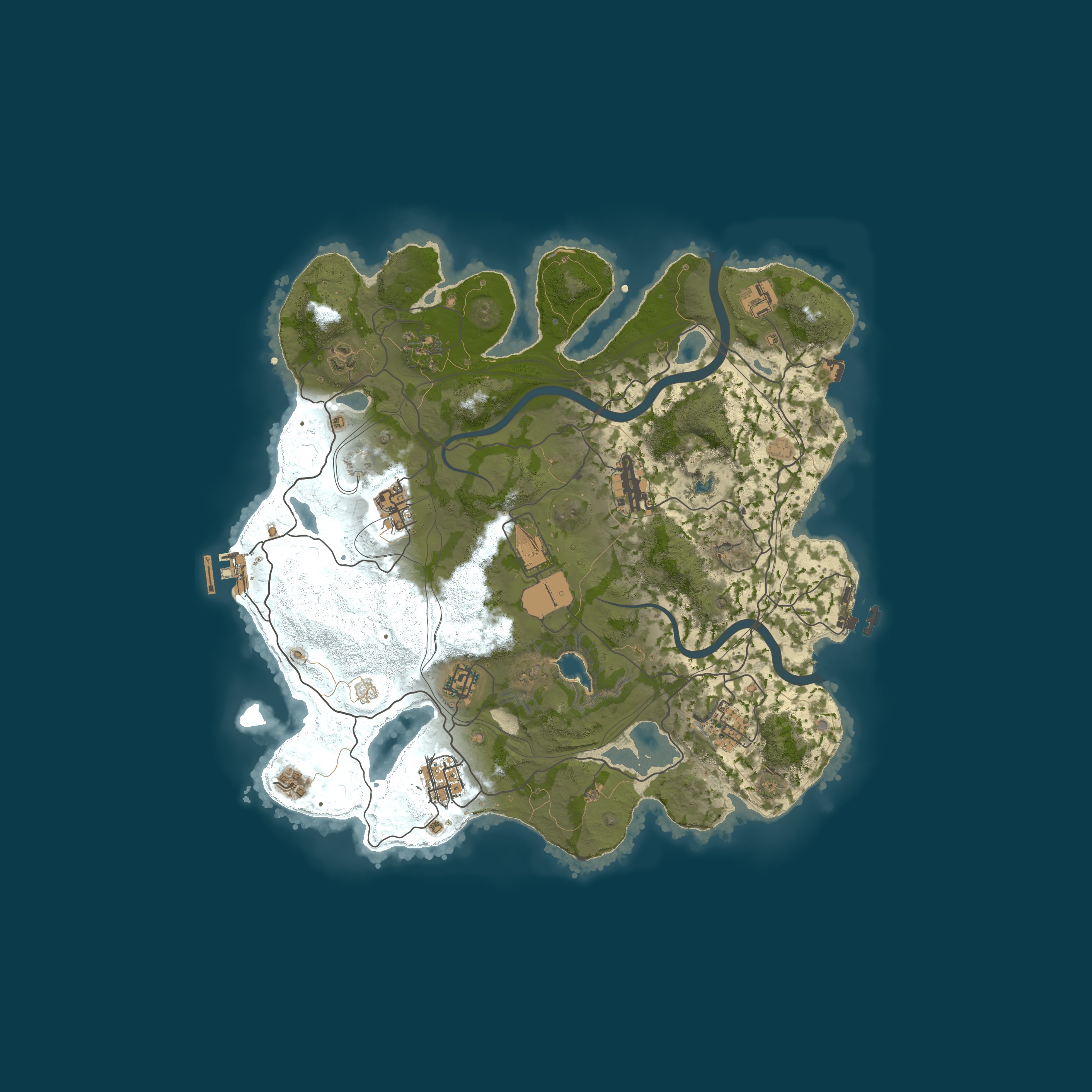 Rust map 3650/1337