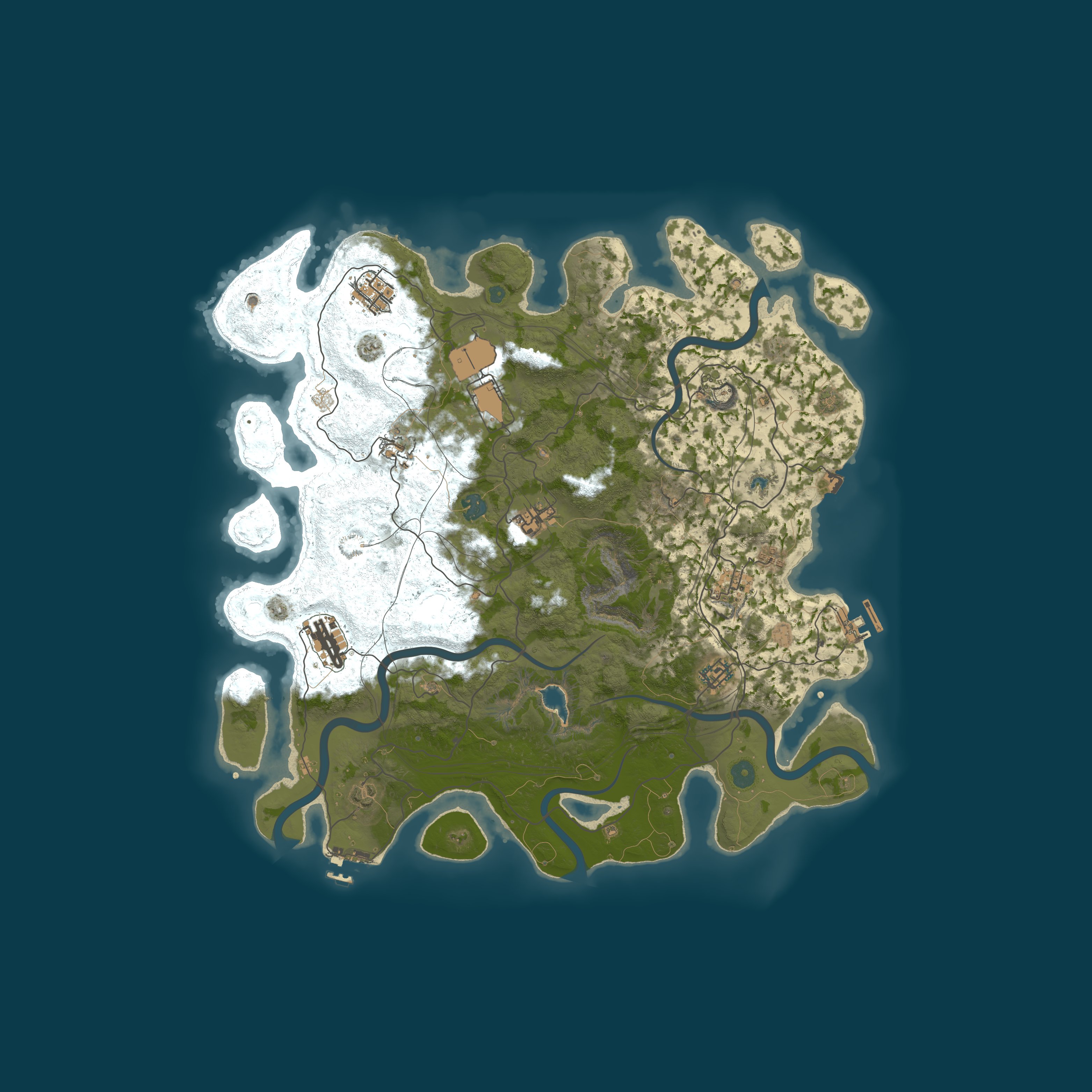 Map for FLAME RUST #5 | ДЛЯ НОВИЧКОВ | РУССКИЙ