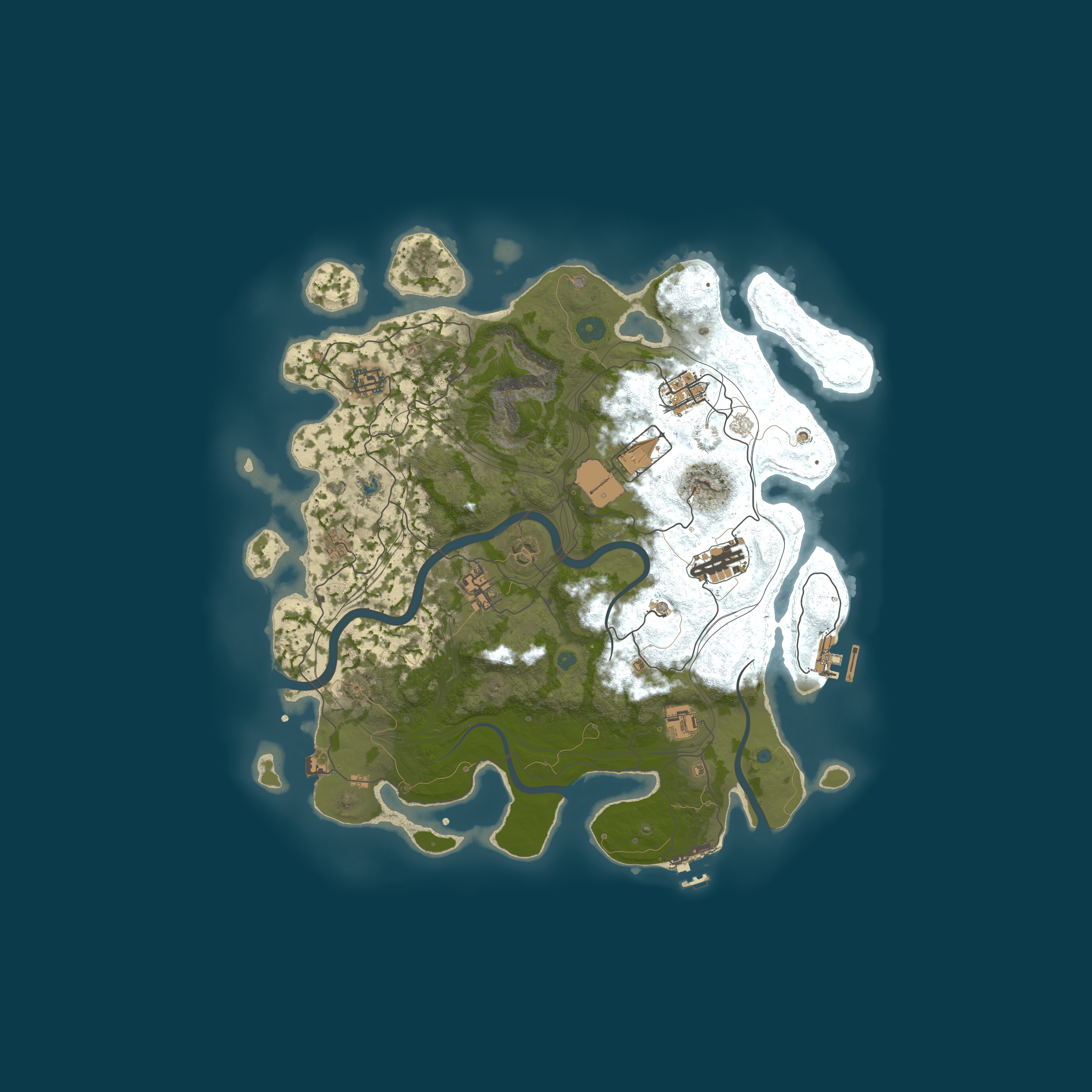 Map for [EU] VisionRust - Solo Monthly Vanilla