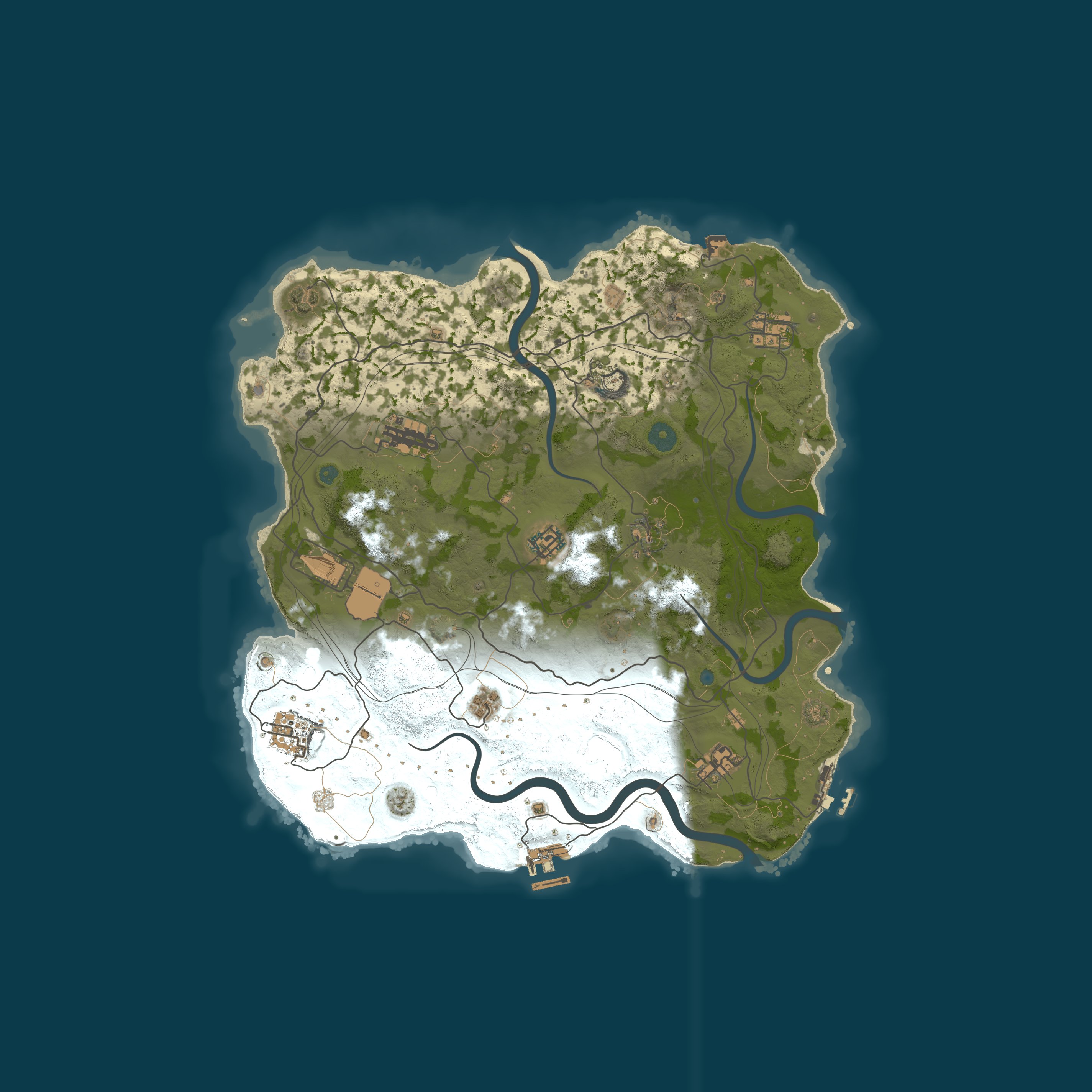 Map for WEREWOLF GAMING.CO US 5x Solo/Duo/Trio|Loot X5|TP|Homes|Kits|
