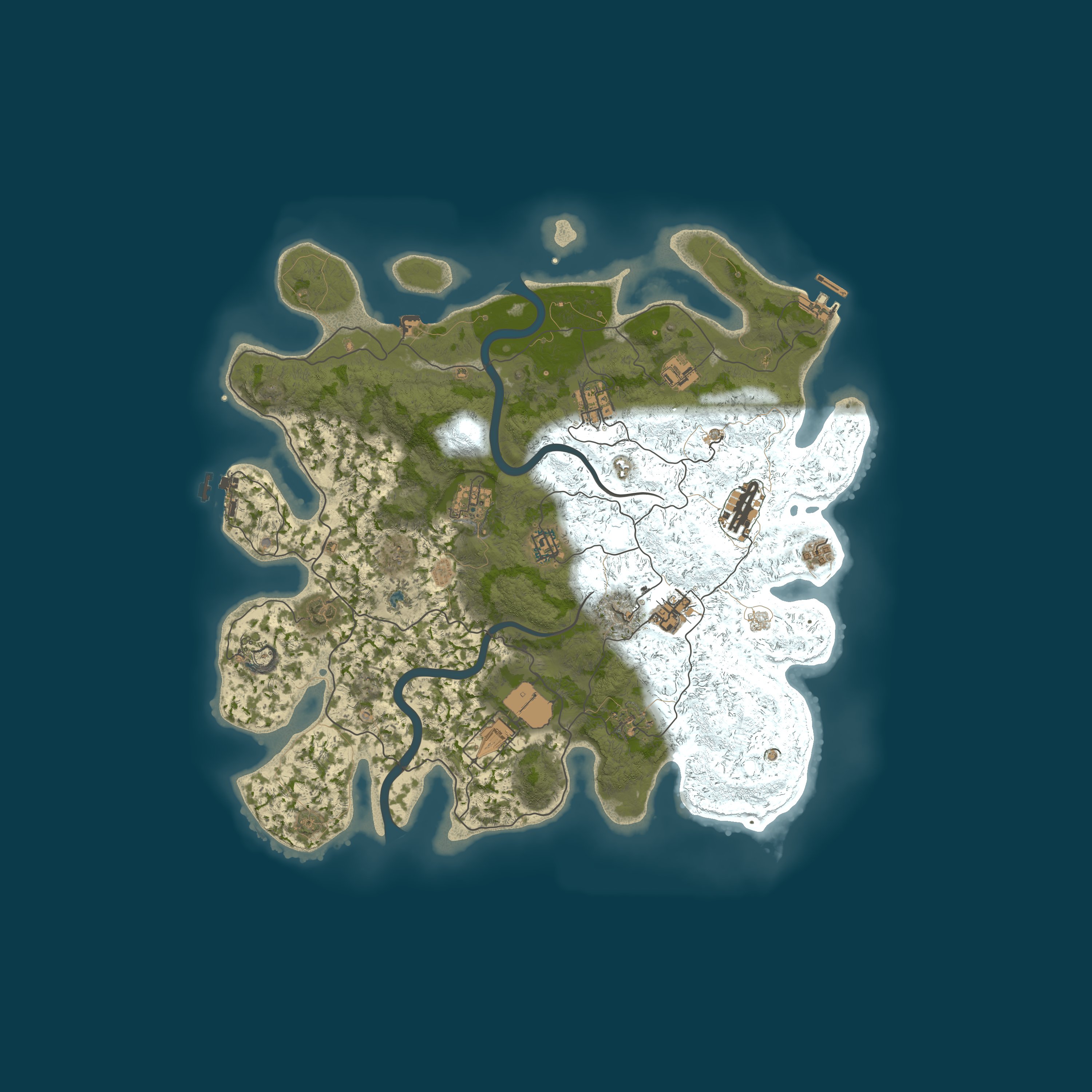 Rust map 4000/1337