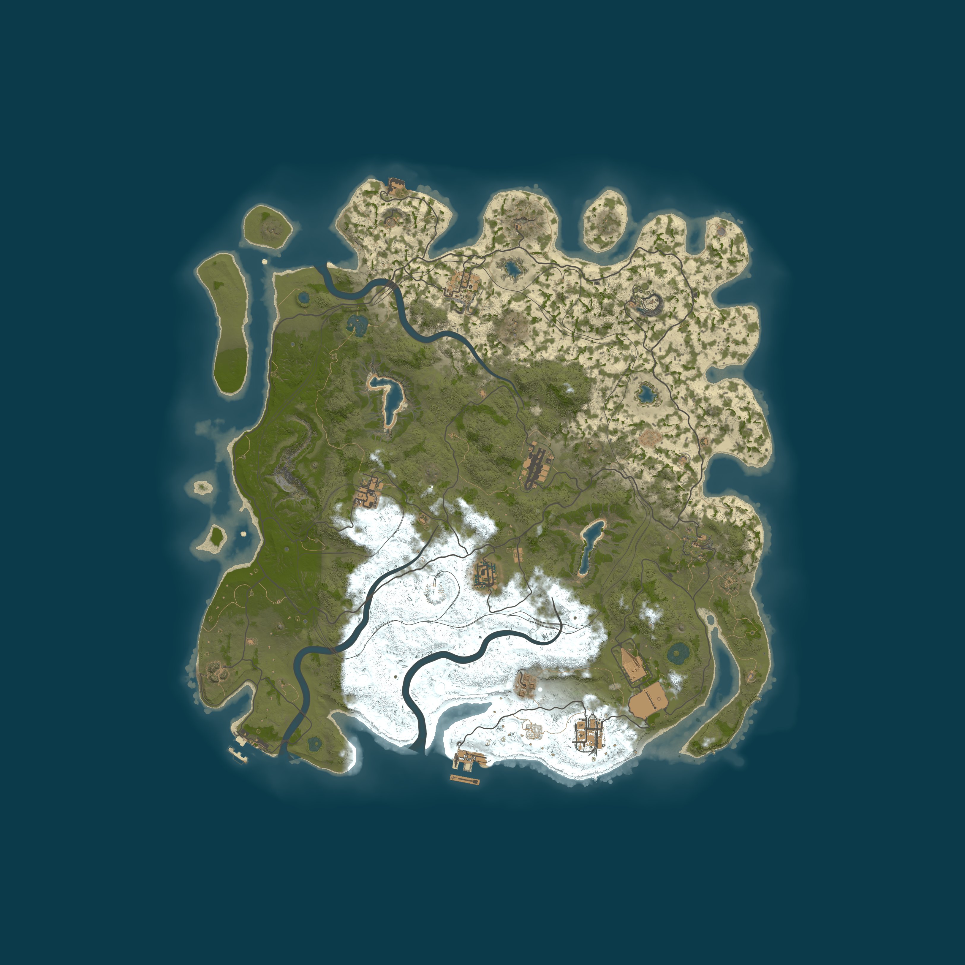 Map for IRON EMPIRE PVE