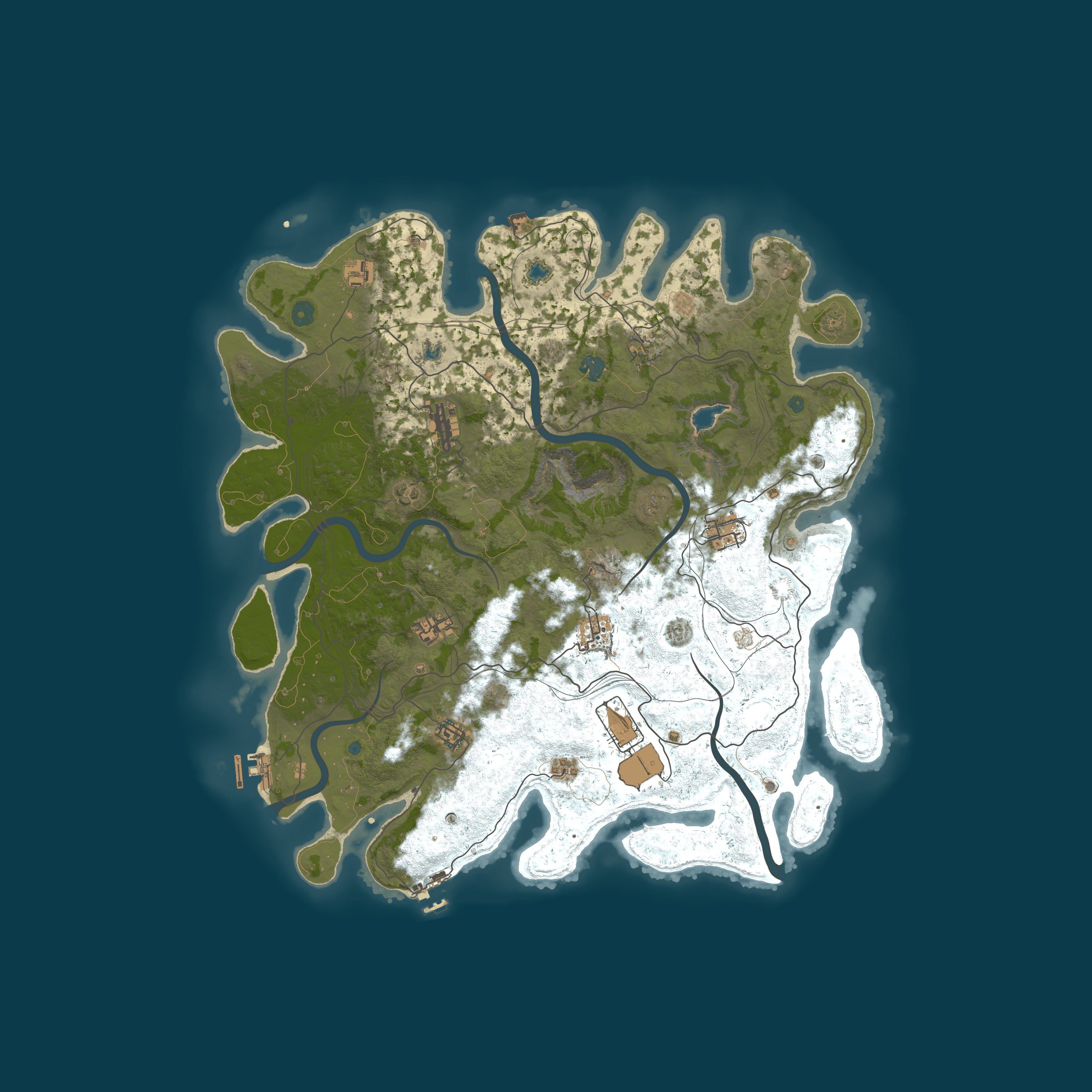 Map for Starter's Playground | Vanilla | EU | GER