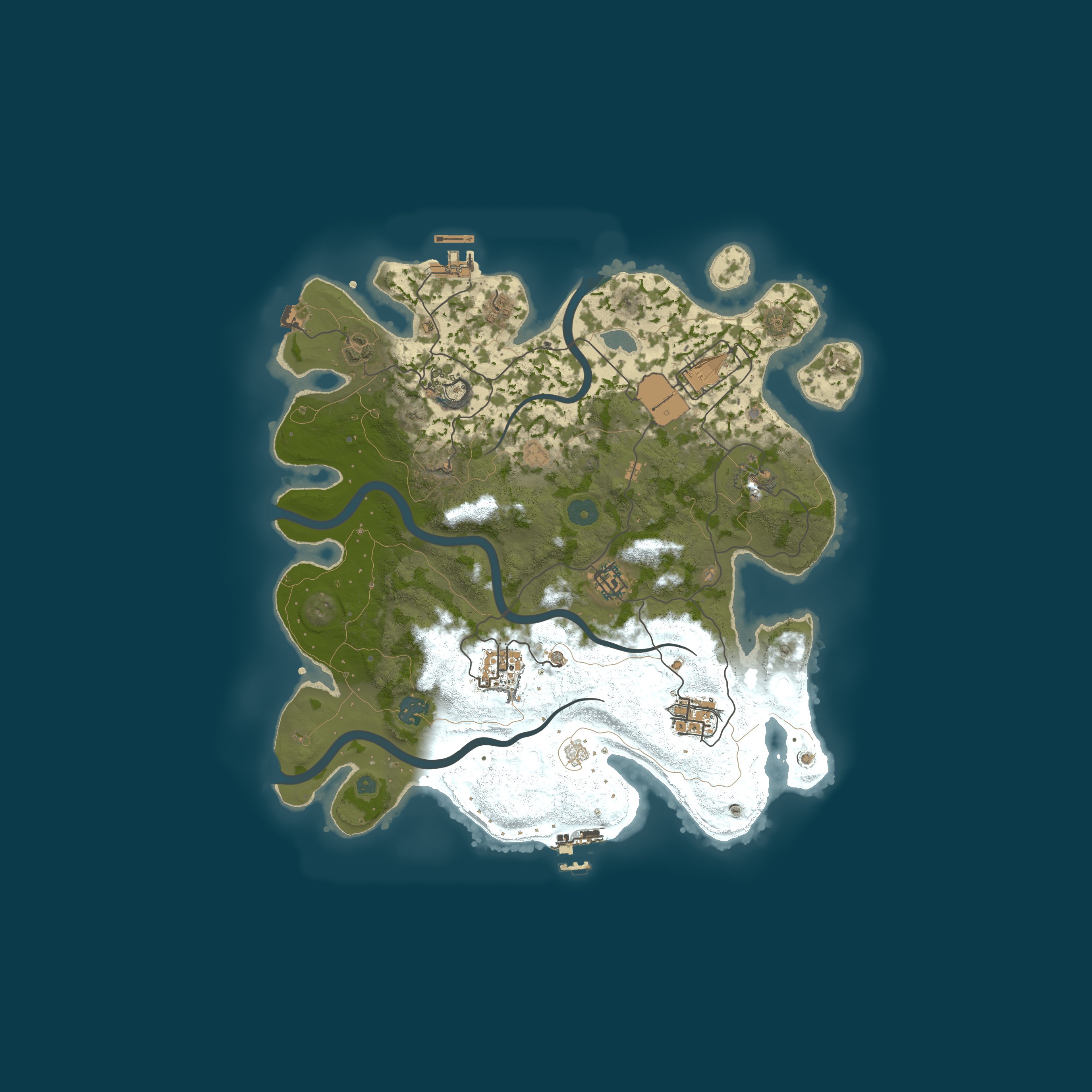 Map for #2 WIN-RUST | SOLO | x2/x3 | BOSSES | EXP | RAIDBASES | SHOP