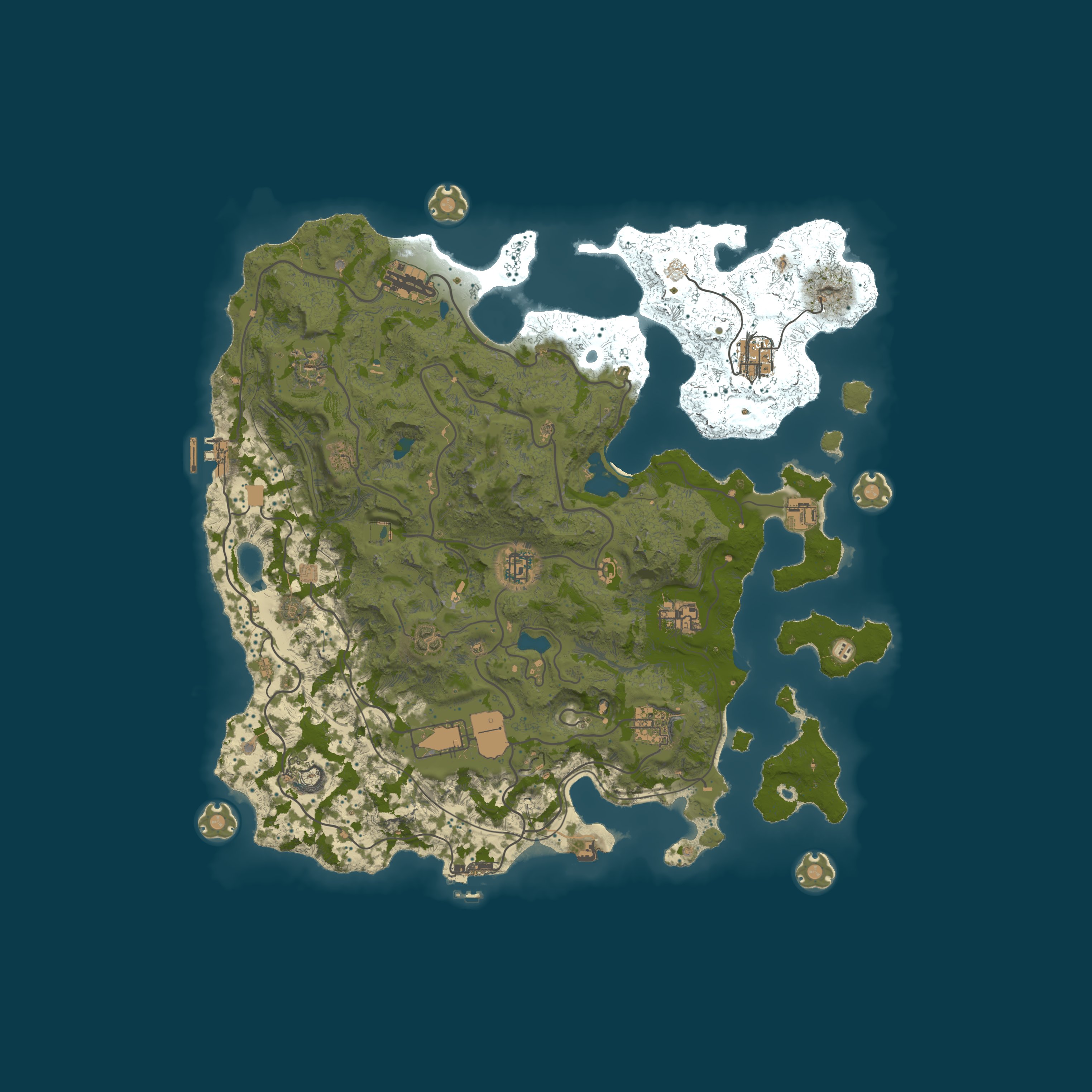 Map for [ESP] La Reserva Rust PVE Custom