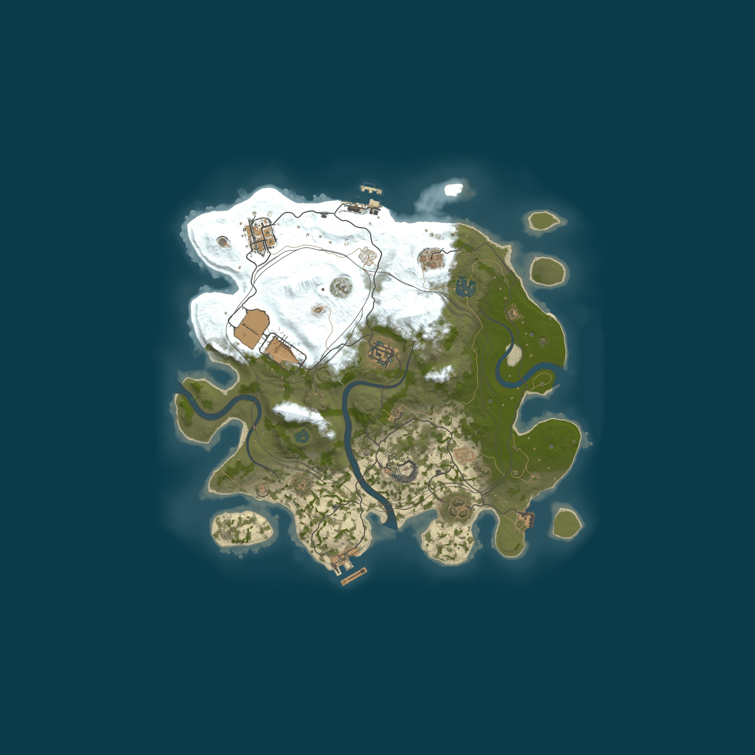 Map for The Grove - US Medium Vanilla - Noob Friendly - 2x Nodes