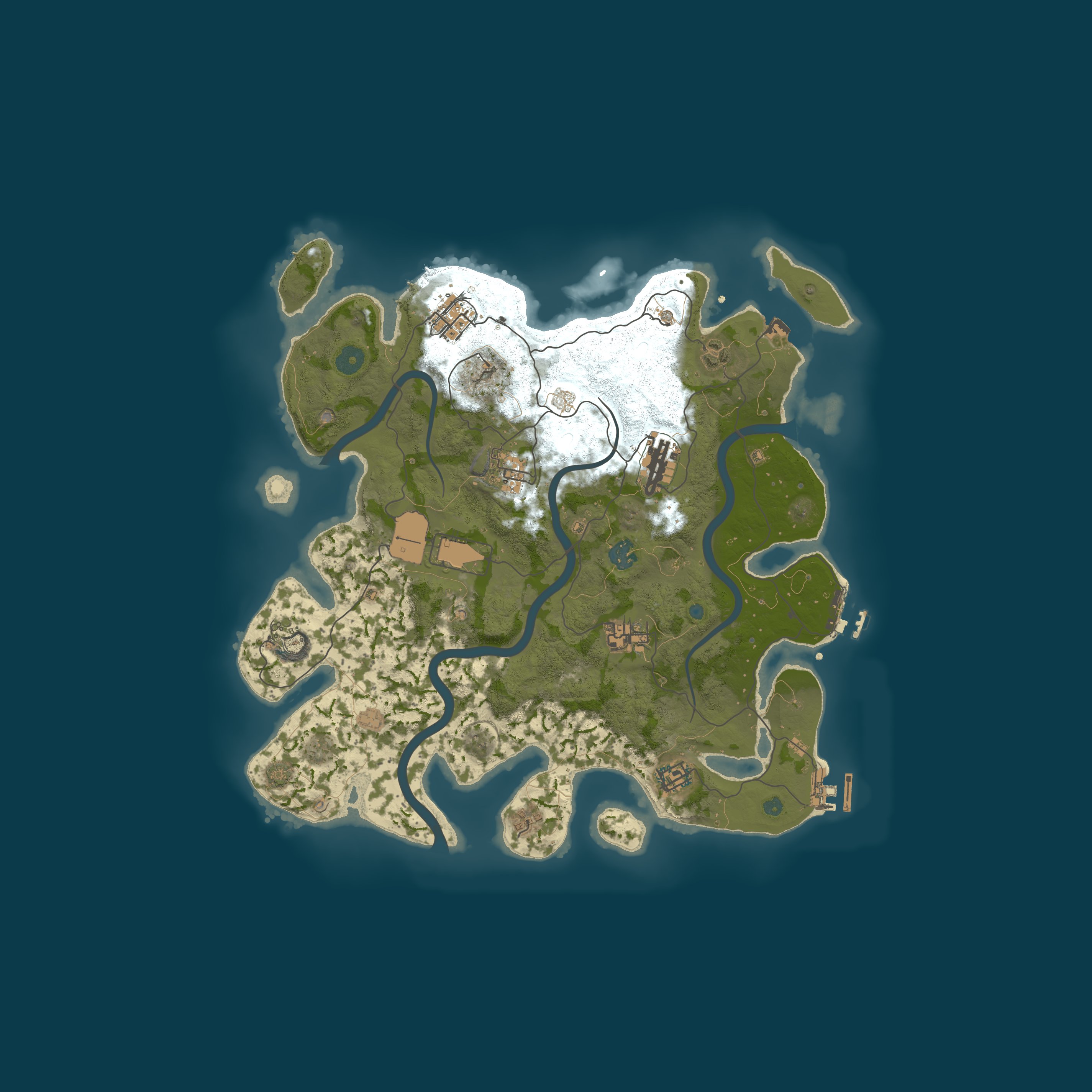 Map for Cheddar's World