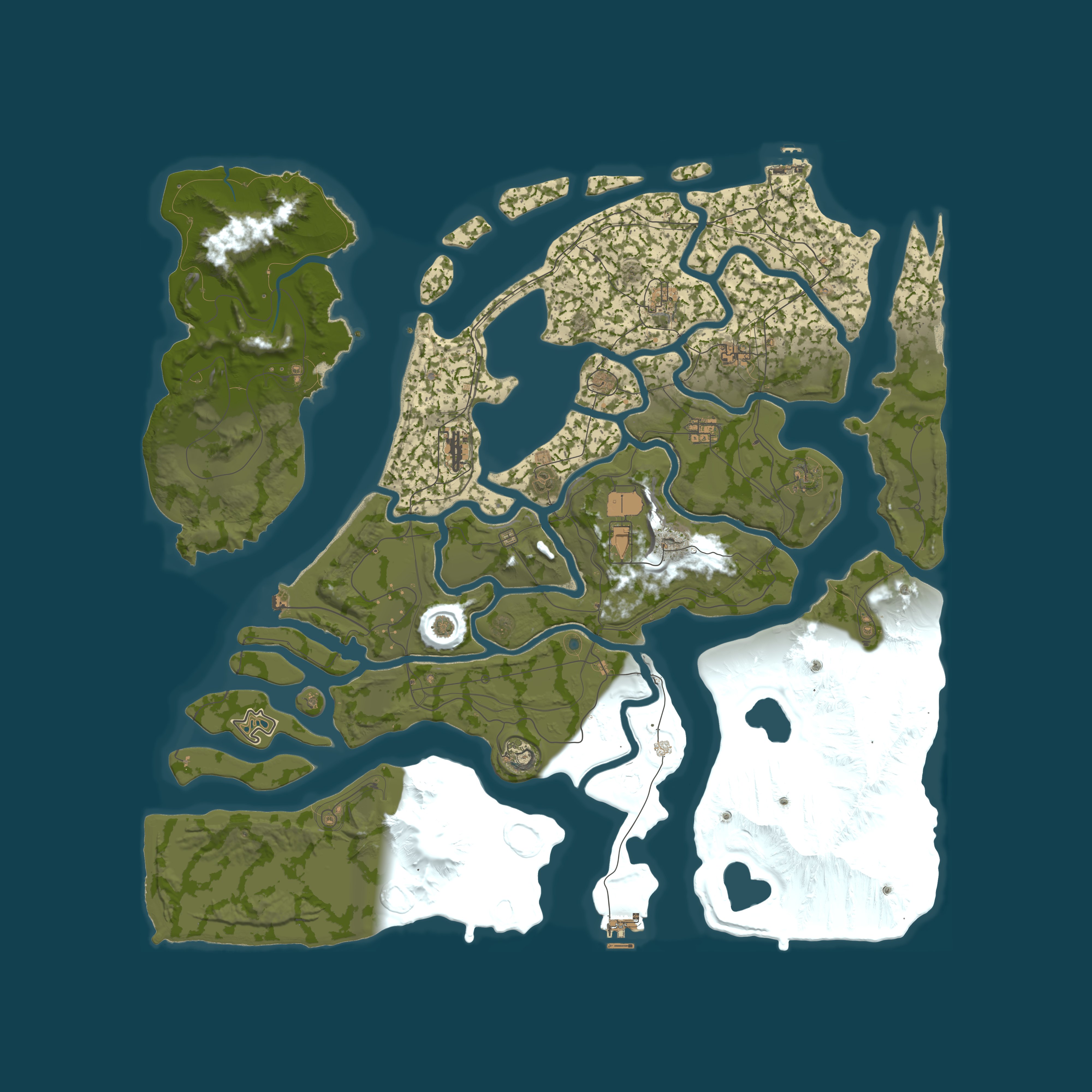 Карта сервера