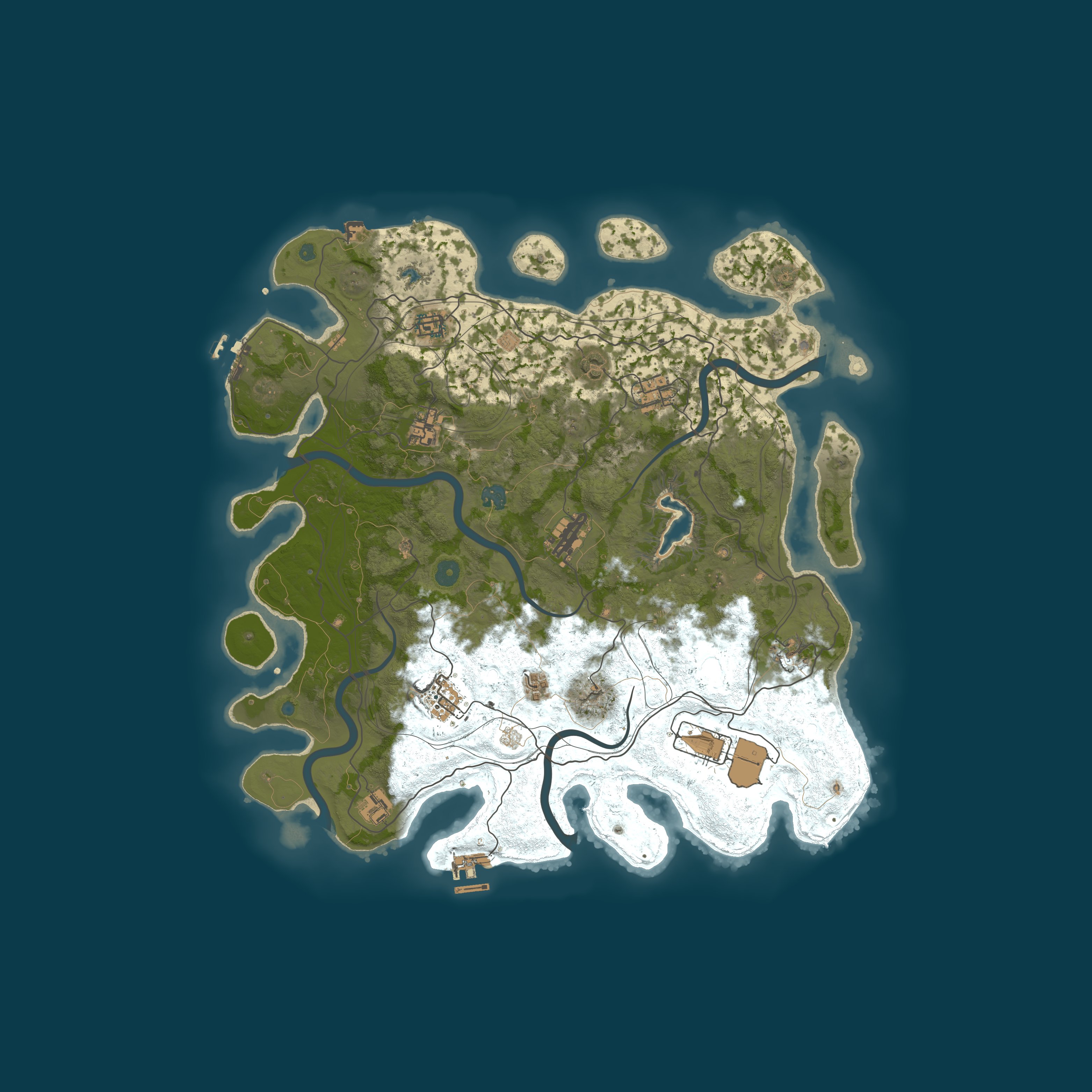 Map for [PVE] SWIXY RUST |SKILLS|EVENTS|RB|