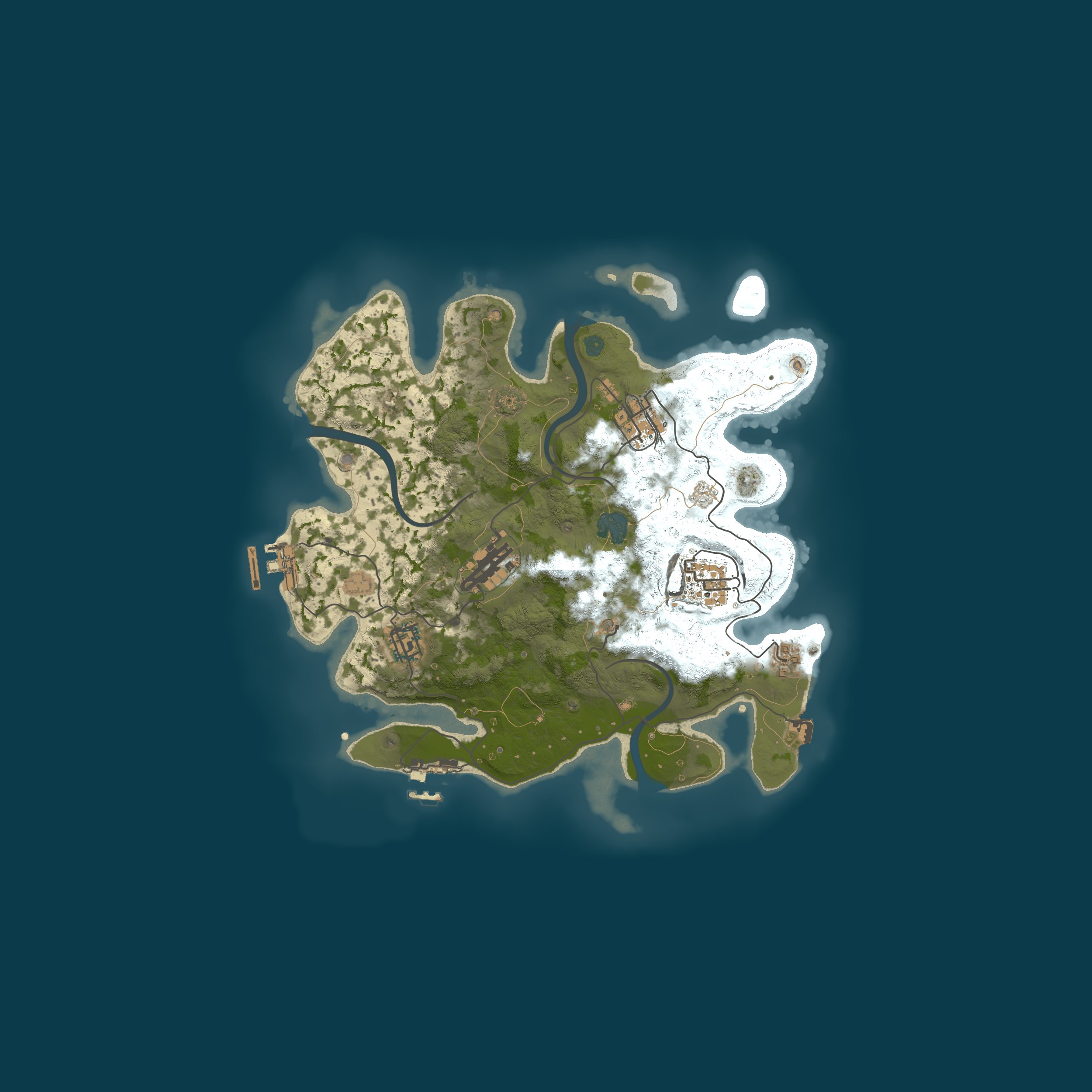 Map for [AU] RADLAND | 3X | Solo/Duo/Trio