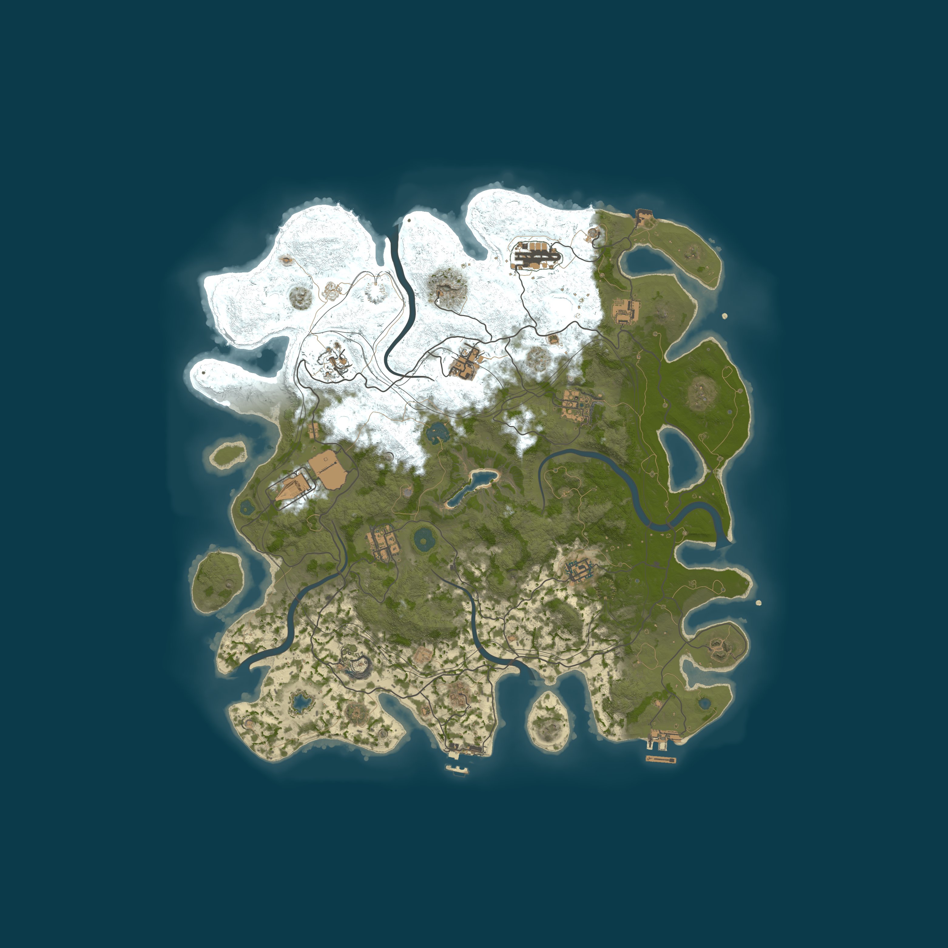 Map for The Old Man Server (5x Weekly)  Wiped 08/14/26
