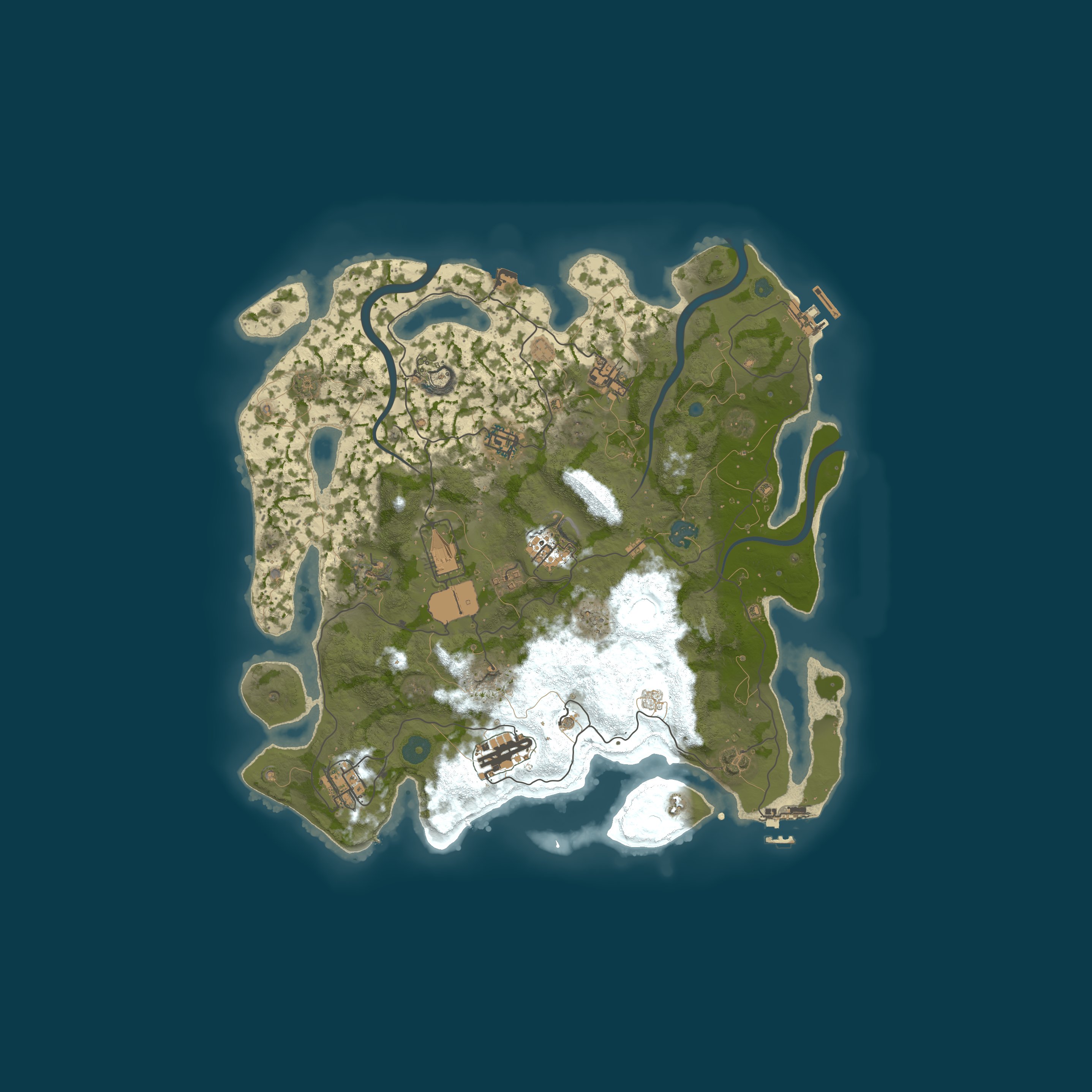 Map for [5/7] Rusty X | Solo | 2x | Noob Friendly
