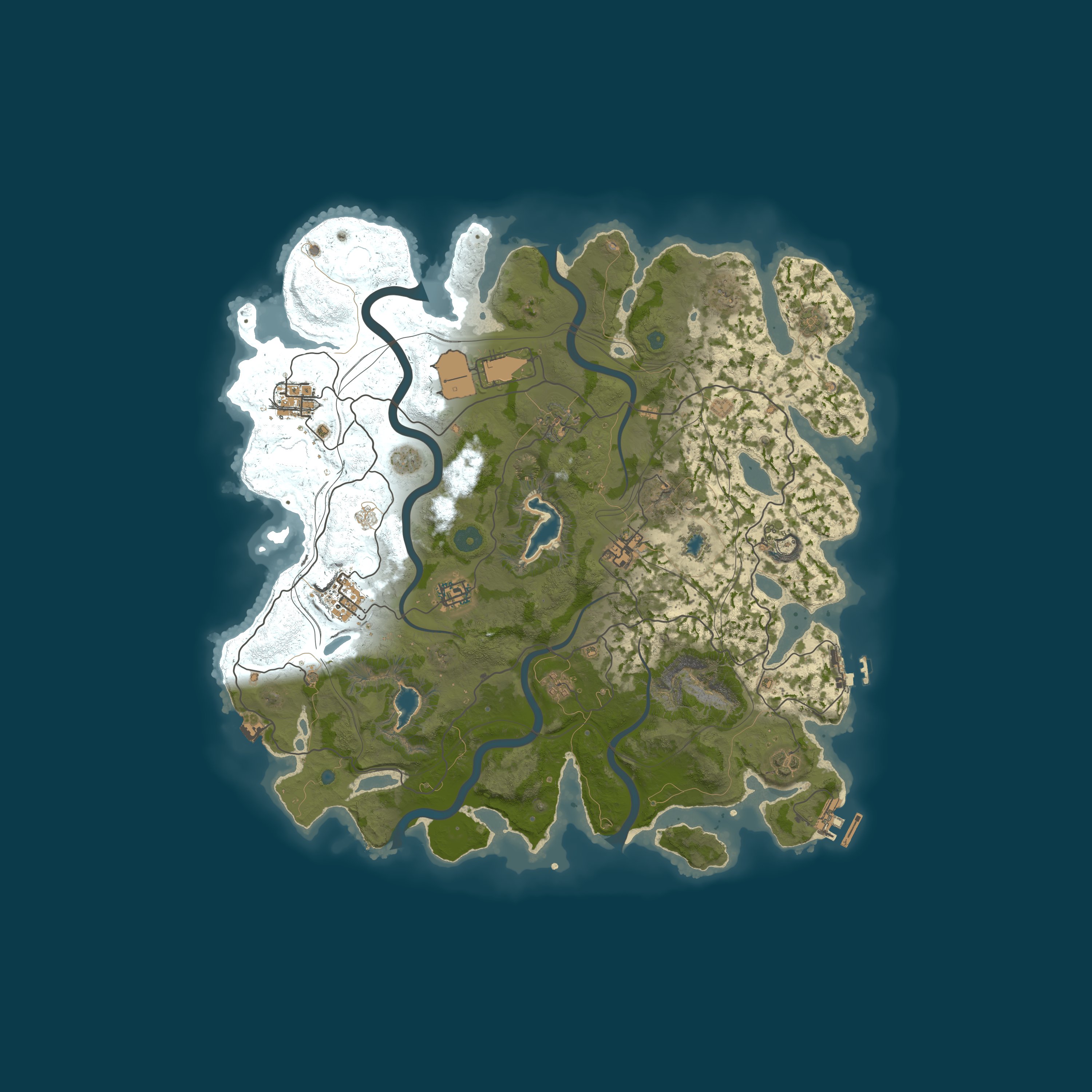 Карта сервера