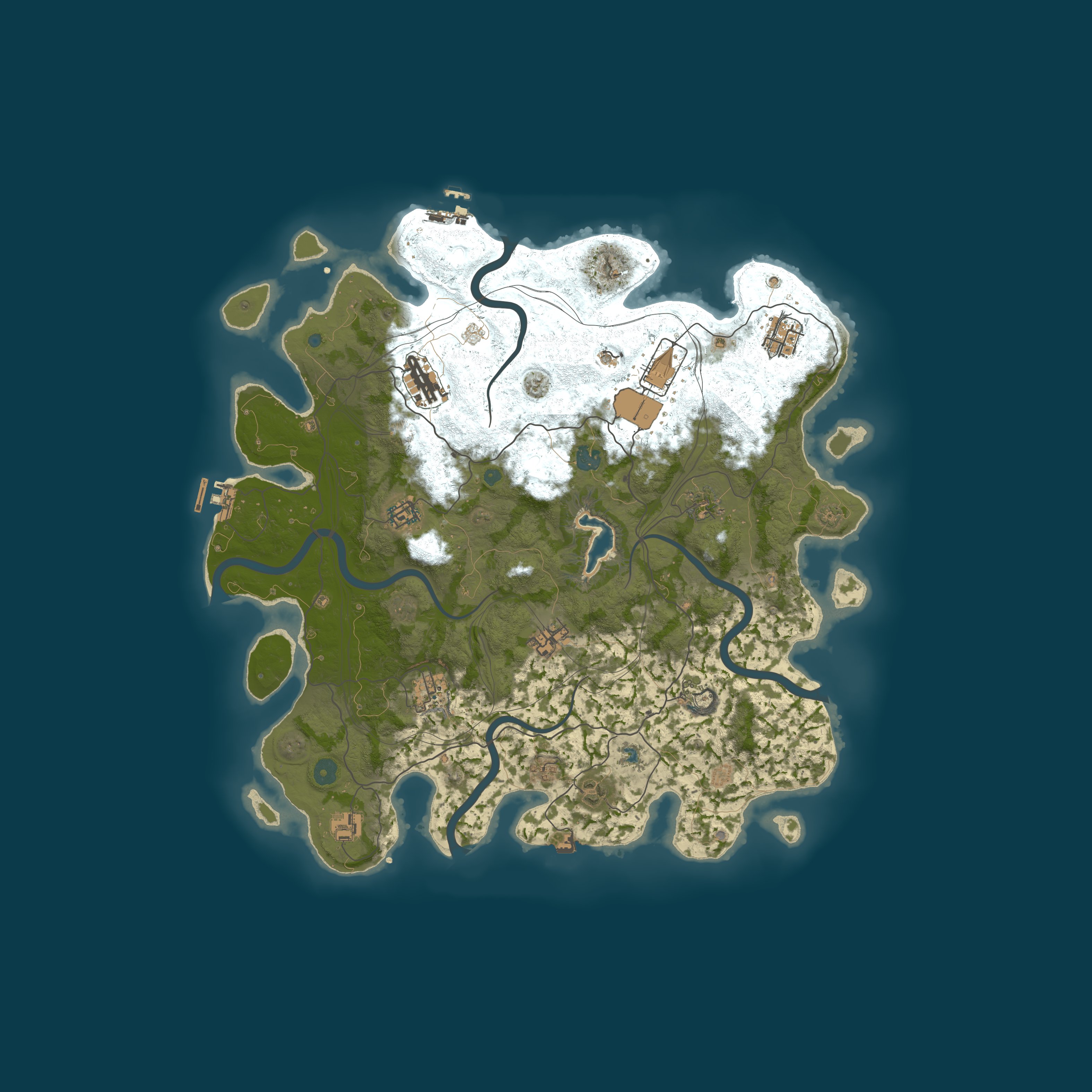 Map for [US] Wolverns Hell - Chill PvE 3x|Solo/Duo/Trio|Mod|n00bs