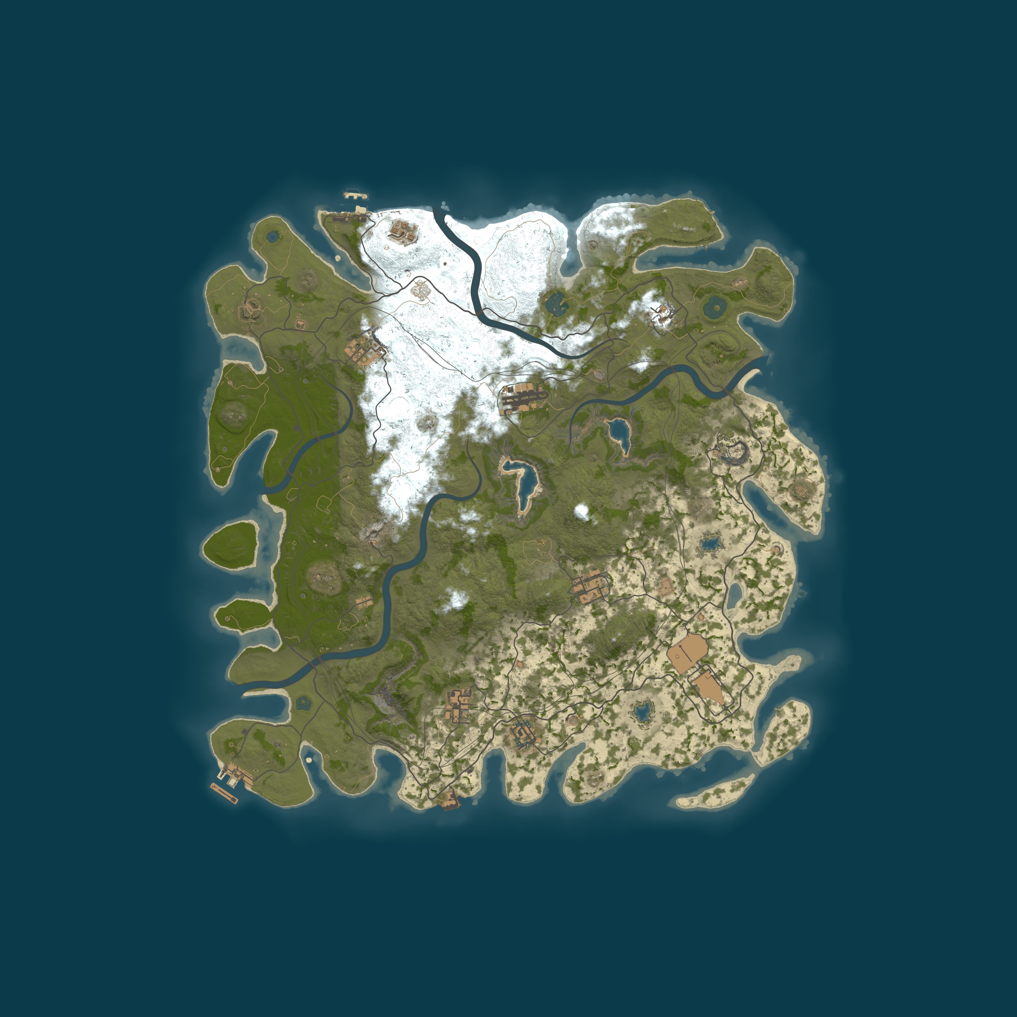 Карта сервера