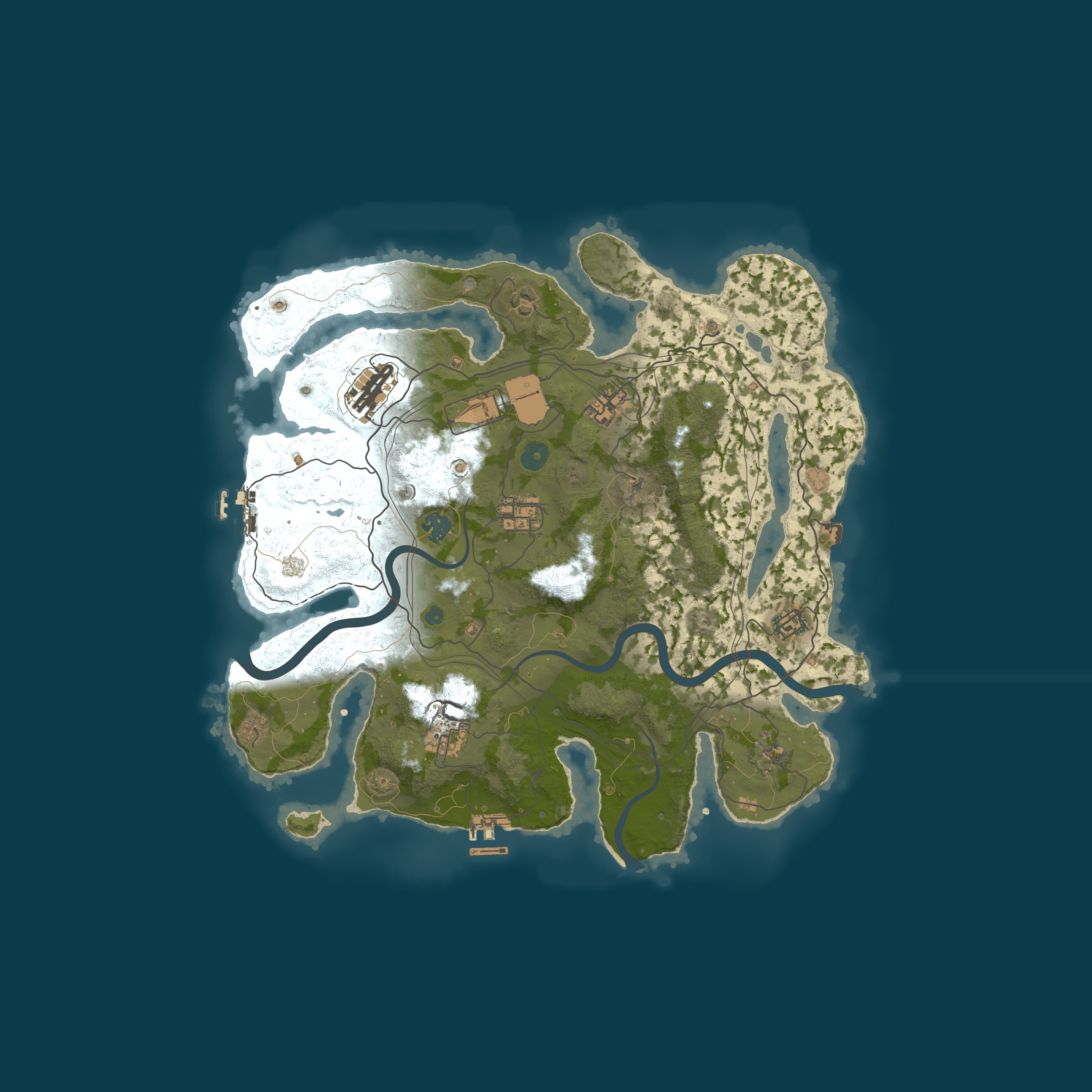 Карта сервера