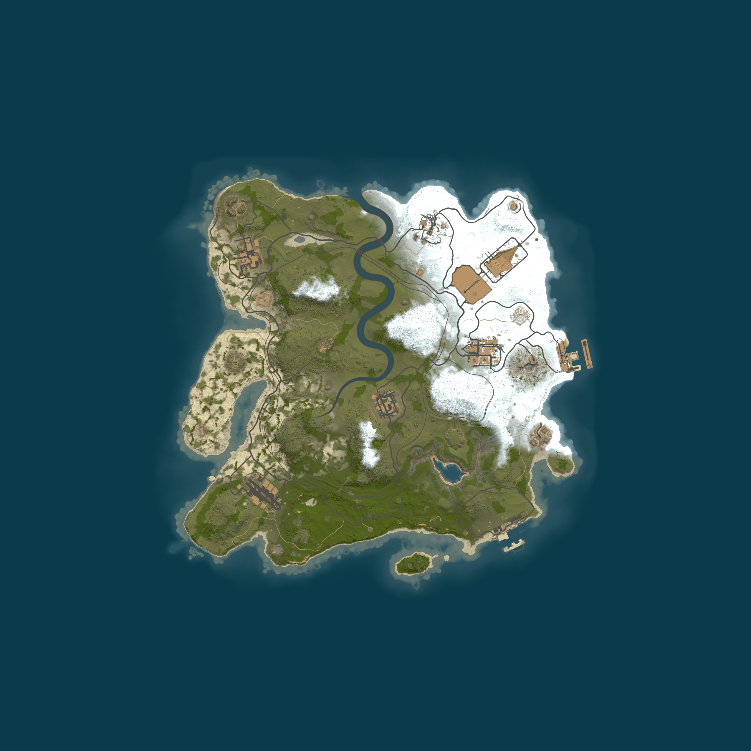 Map for [NA] Willjum's 2x Solo/Duo/Trio | Monday wipes