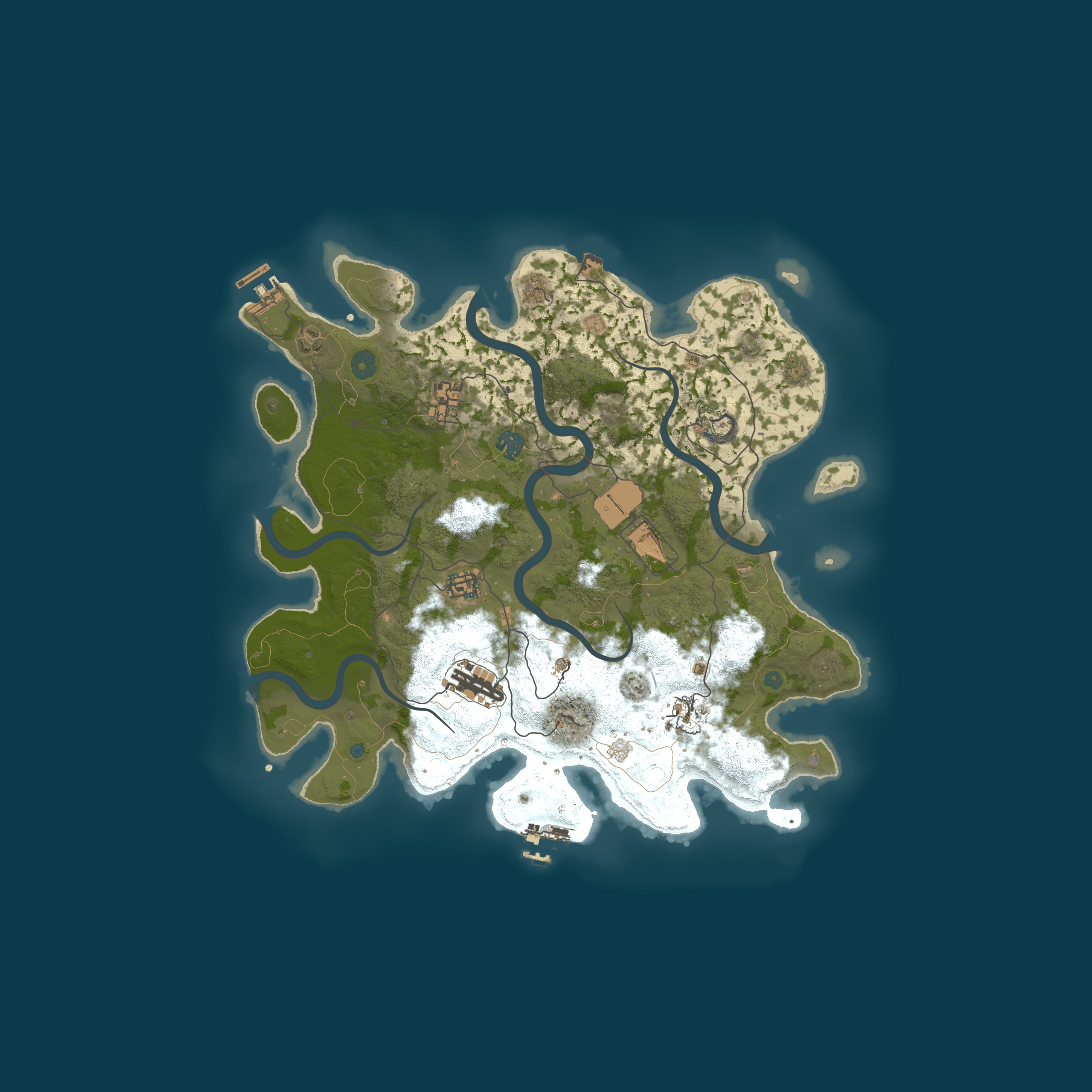 Map for Fury Rust #1 [PVE|RB|NPC|EVENTS|BUILD|CHILL]