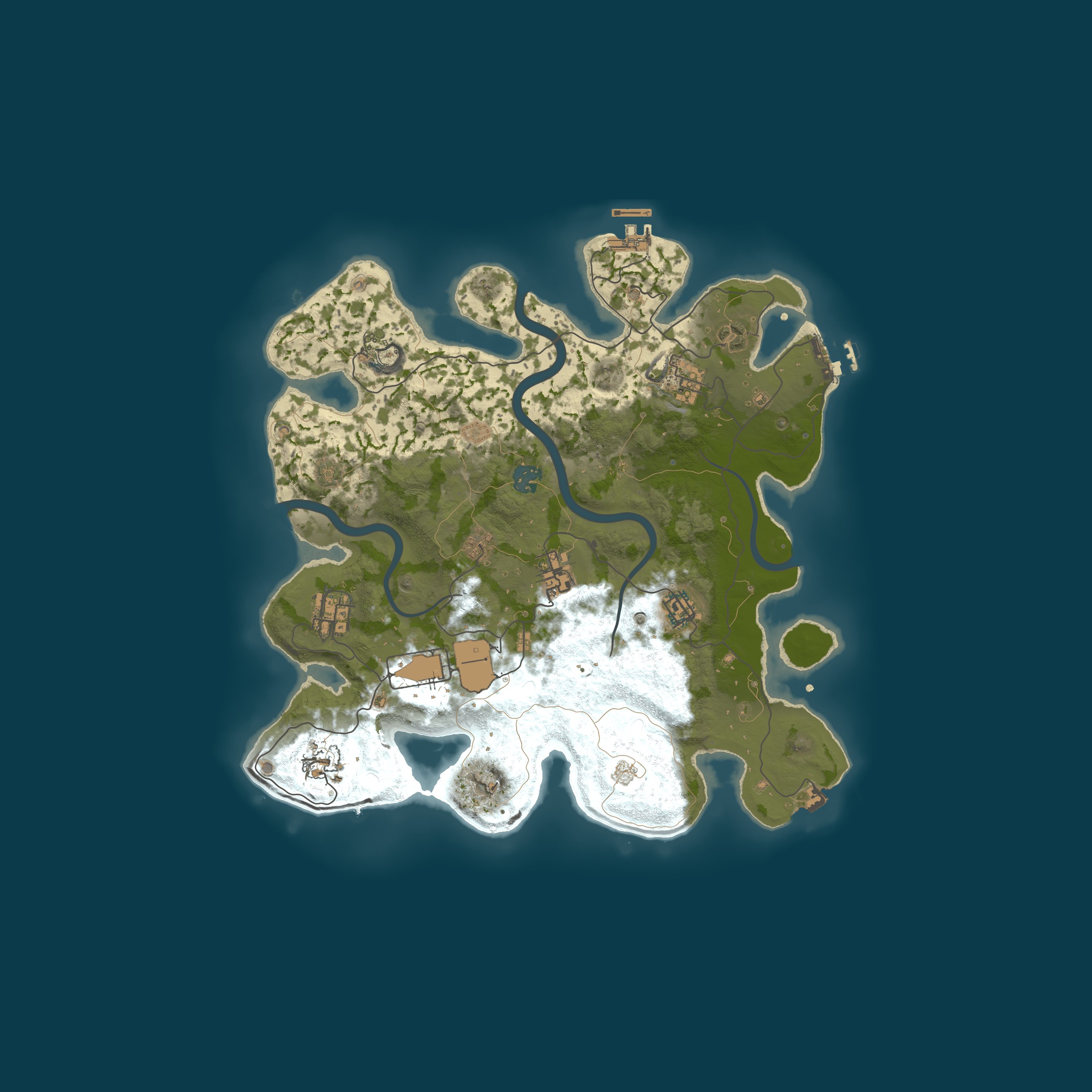 Карта сервера