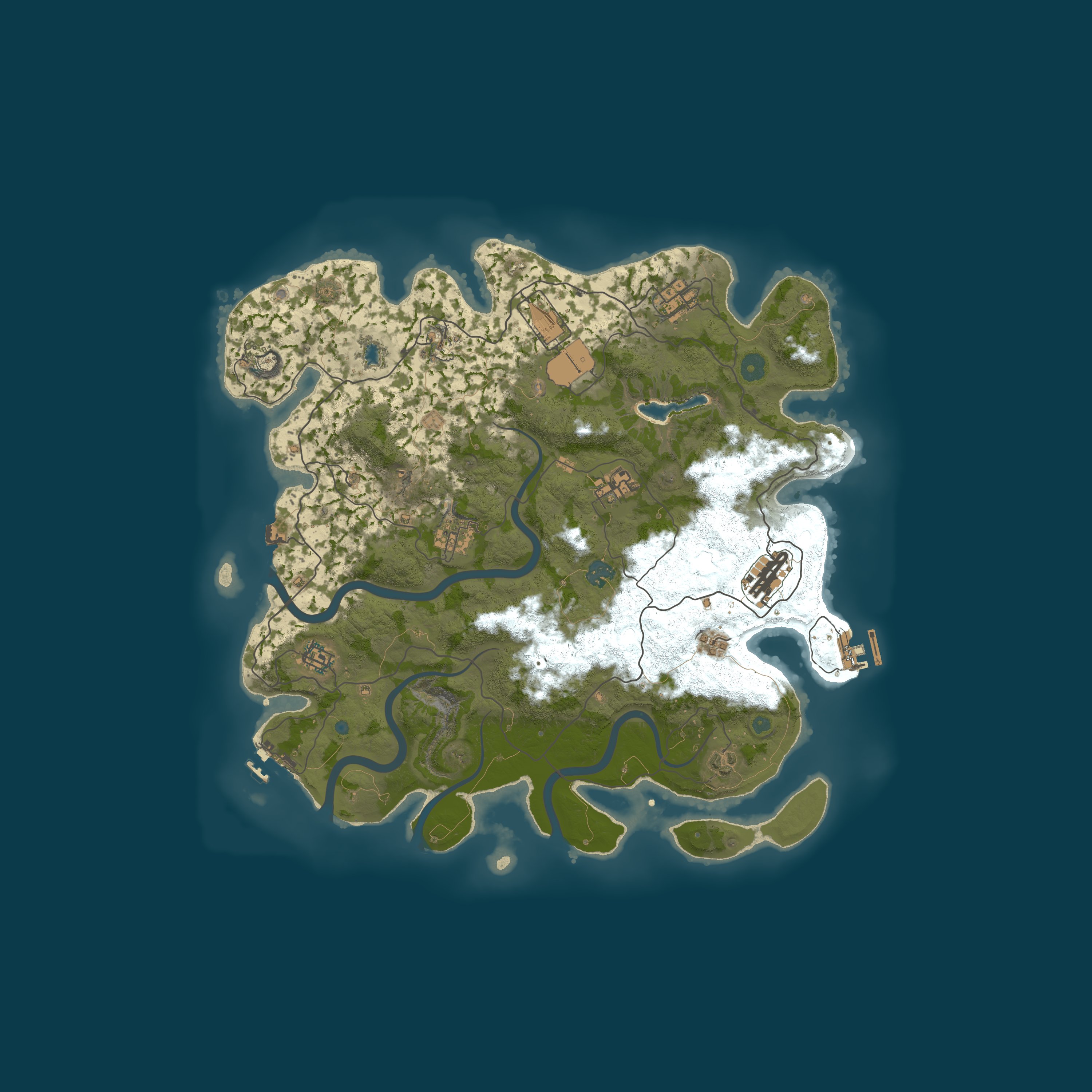 Map for Rust up North