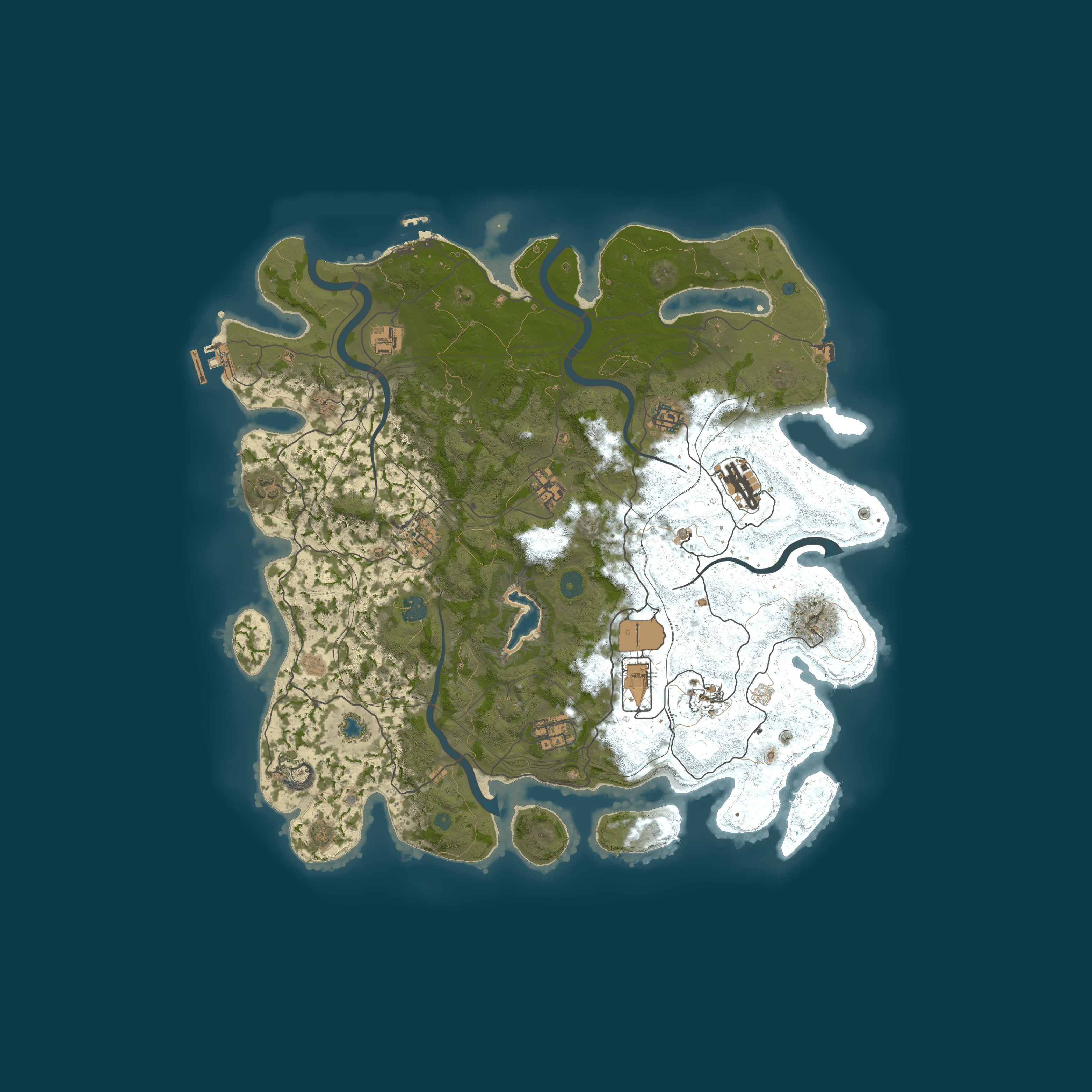 Procedural Map, size 4250, seed 2016769587