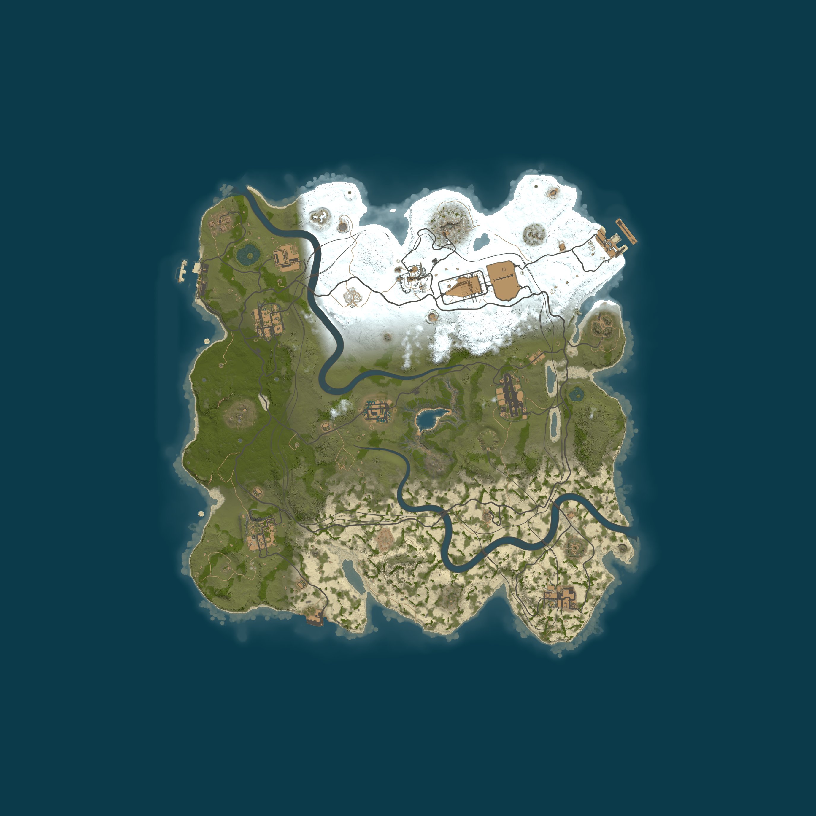 Map for [EU] TideRust - Solo/Duo|Monthly|No BP Wipes 07/02 02.07