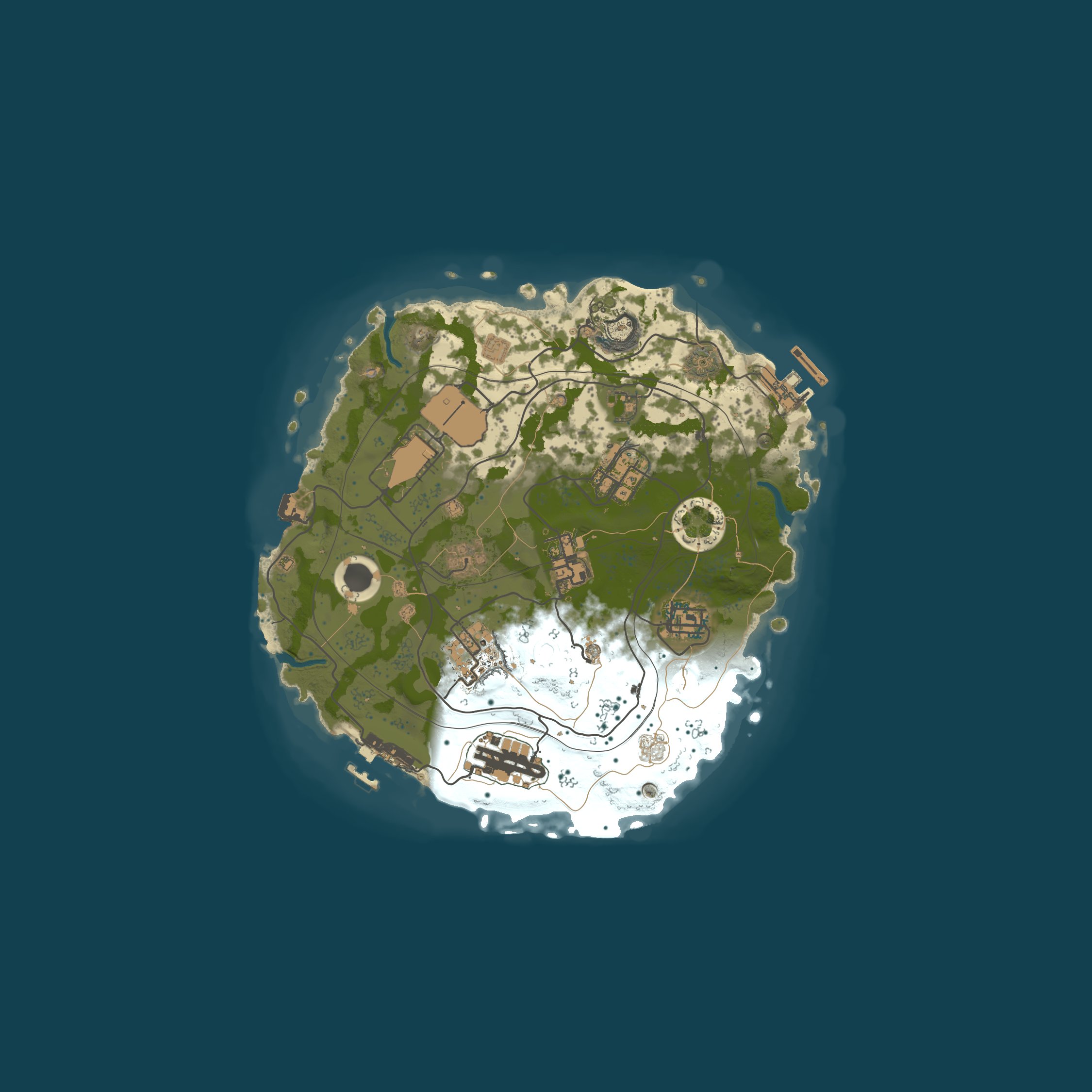 Rust map 2500/1337