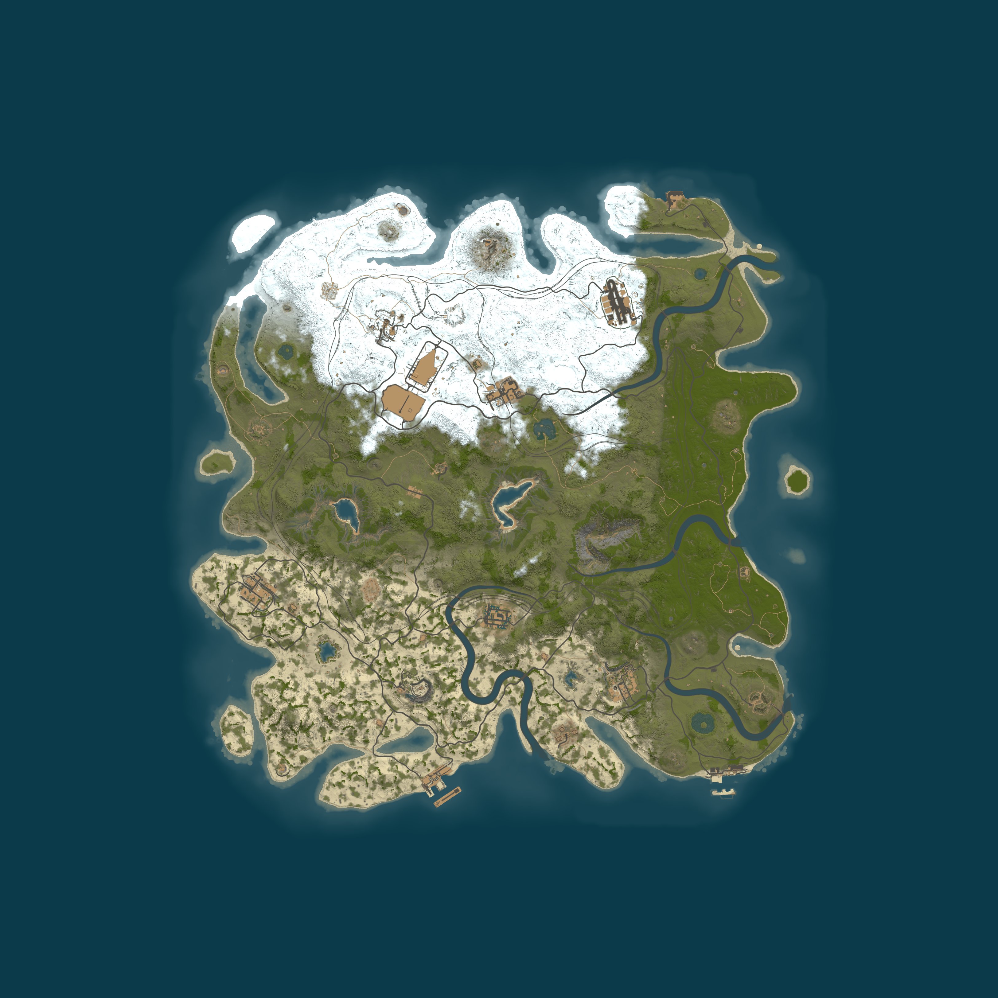 Карта сервера