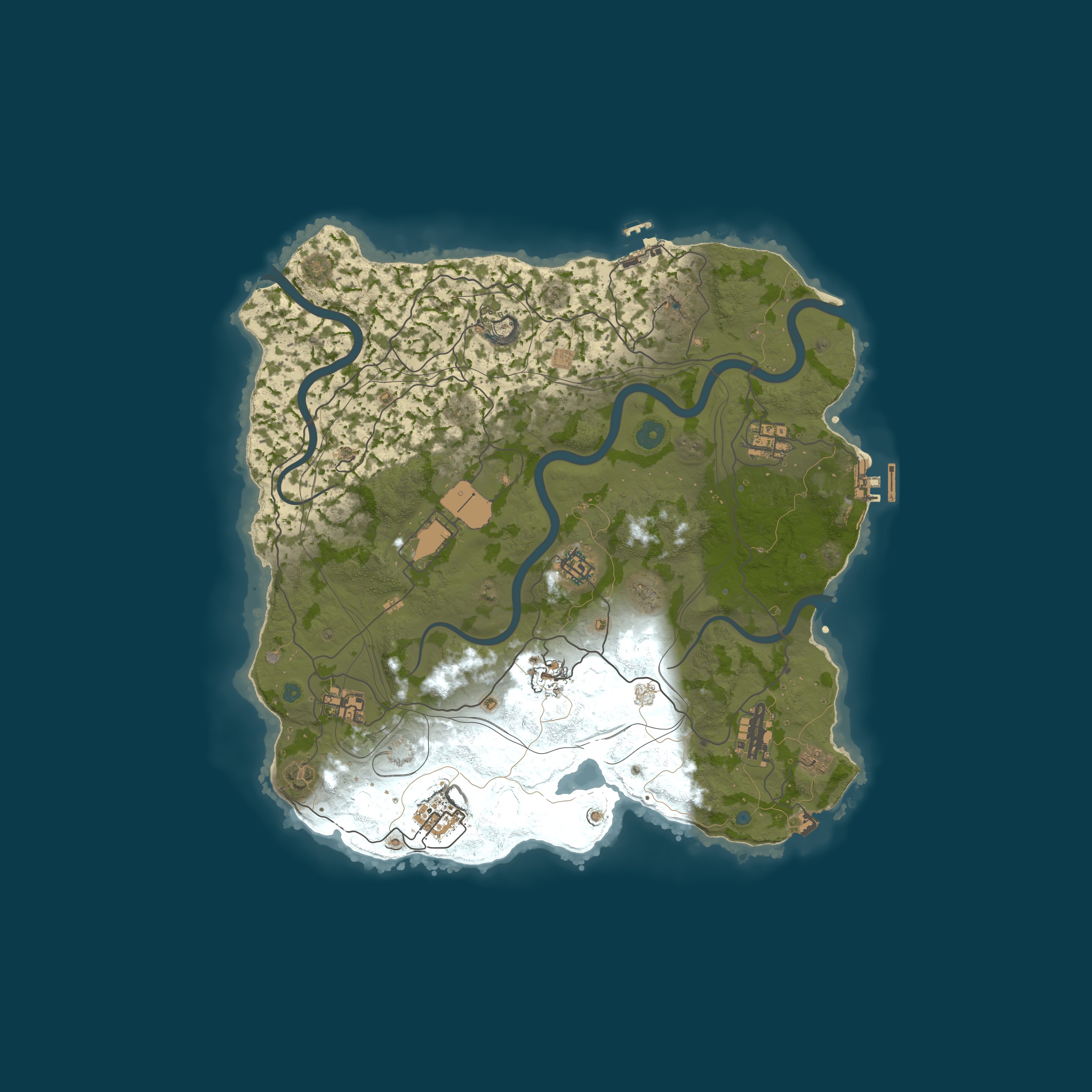 Map for WEREWOLF GAMING.CO US 5x Solo/Duo/Trio|Loot X5|TP|Homes|Kits|