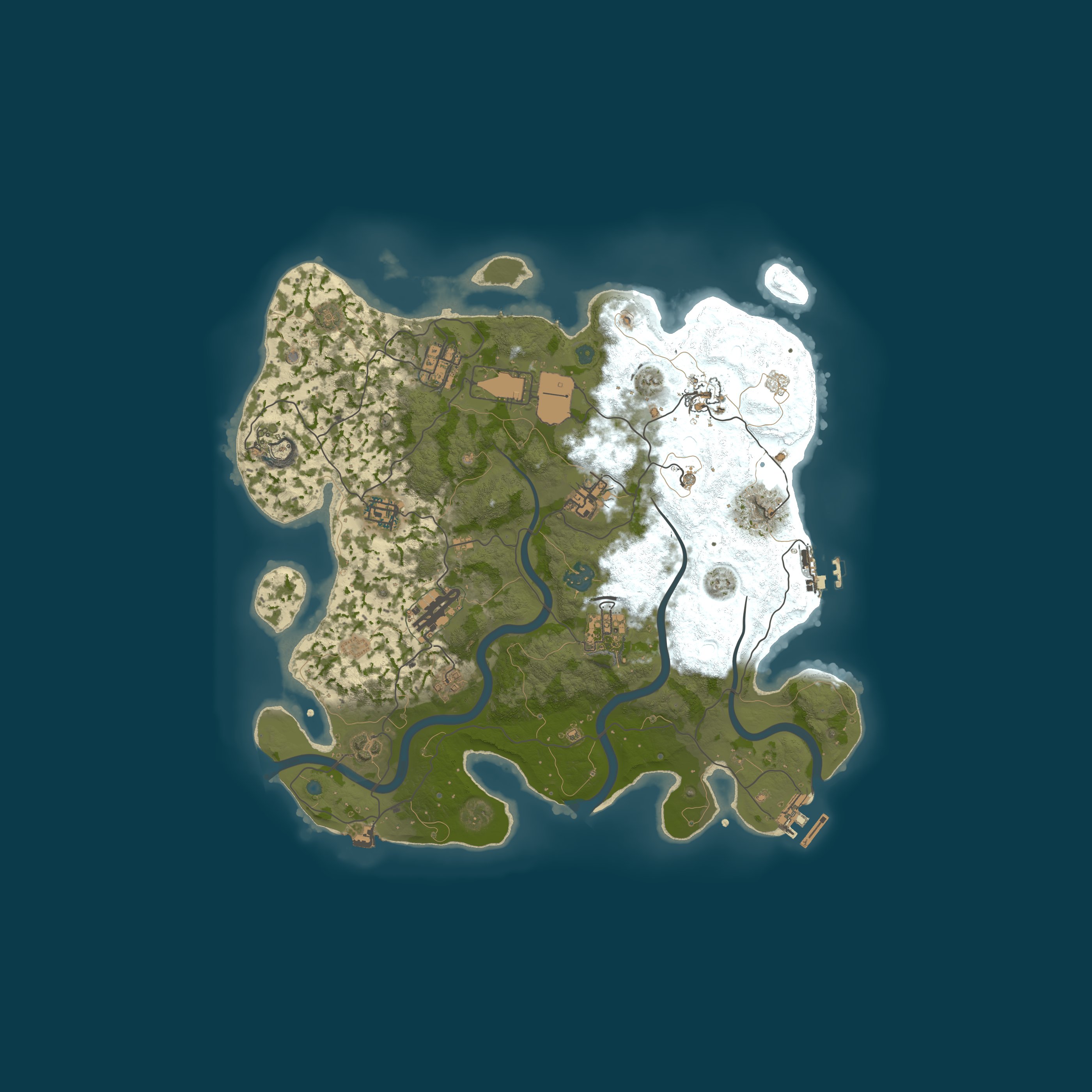 Map for Wasteland Nomads [PvE | MOD] - No Raiding | No Killing