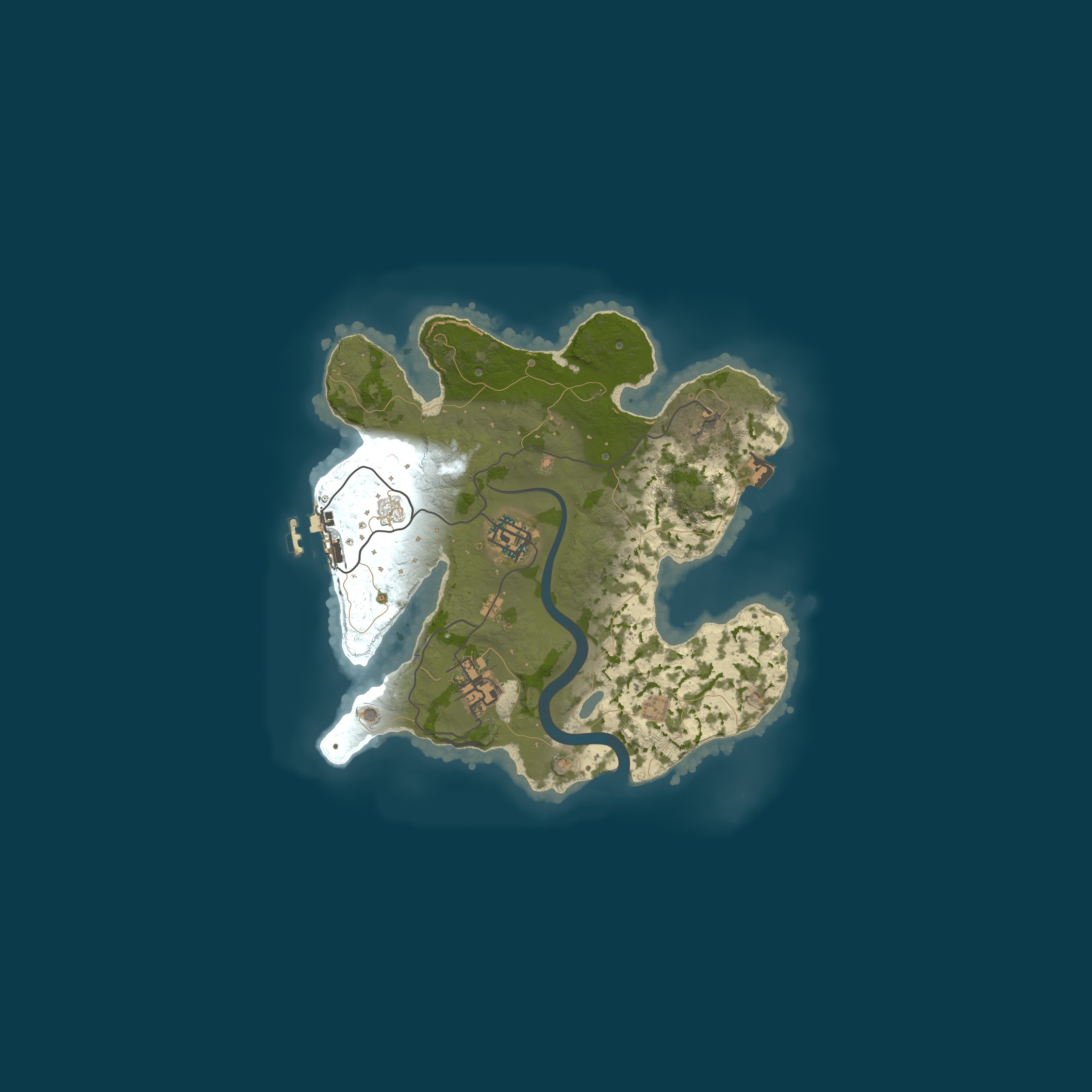 Rust map 2500/1