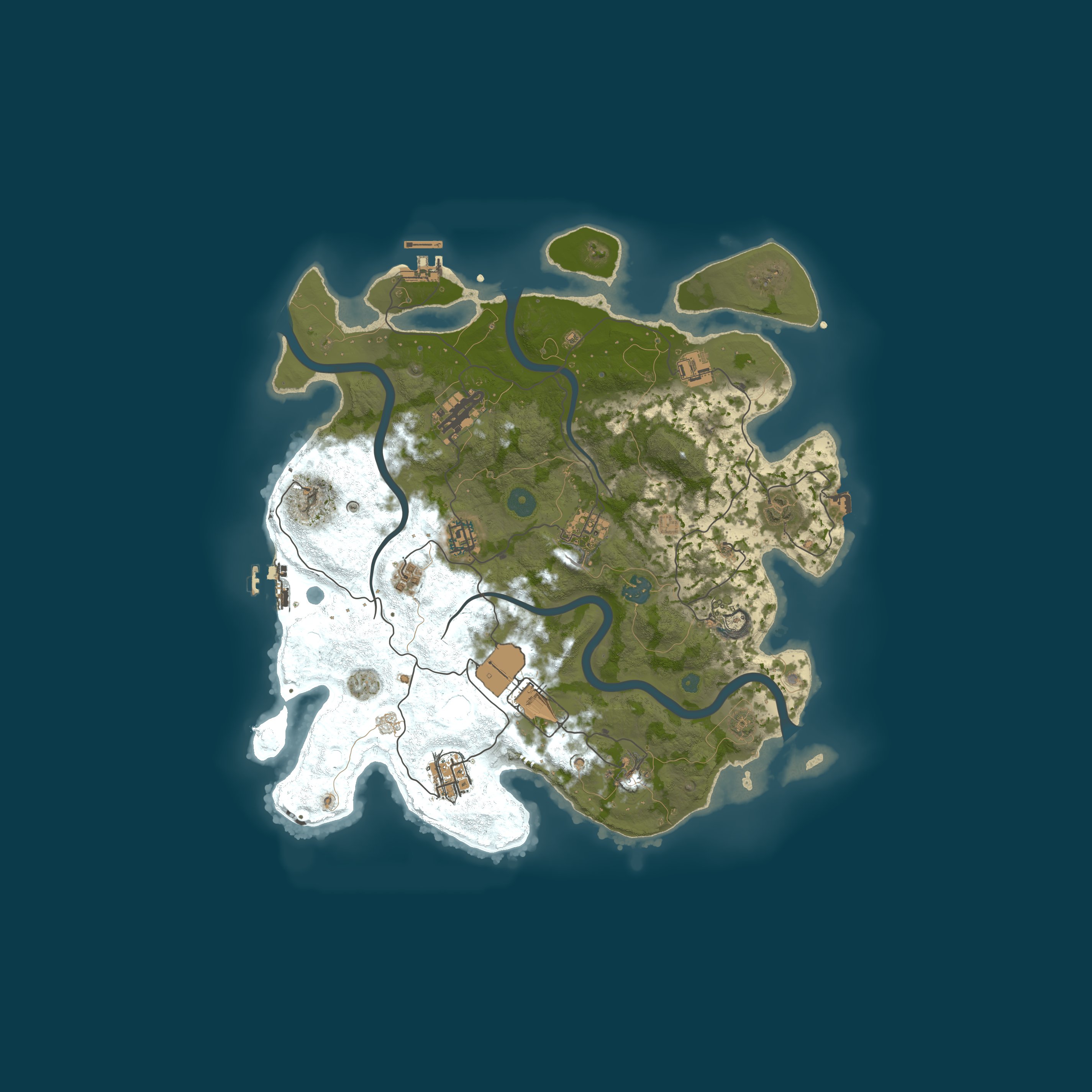 Rust map 3700/1337