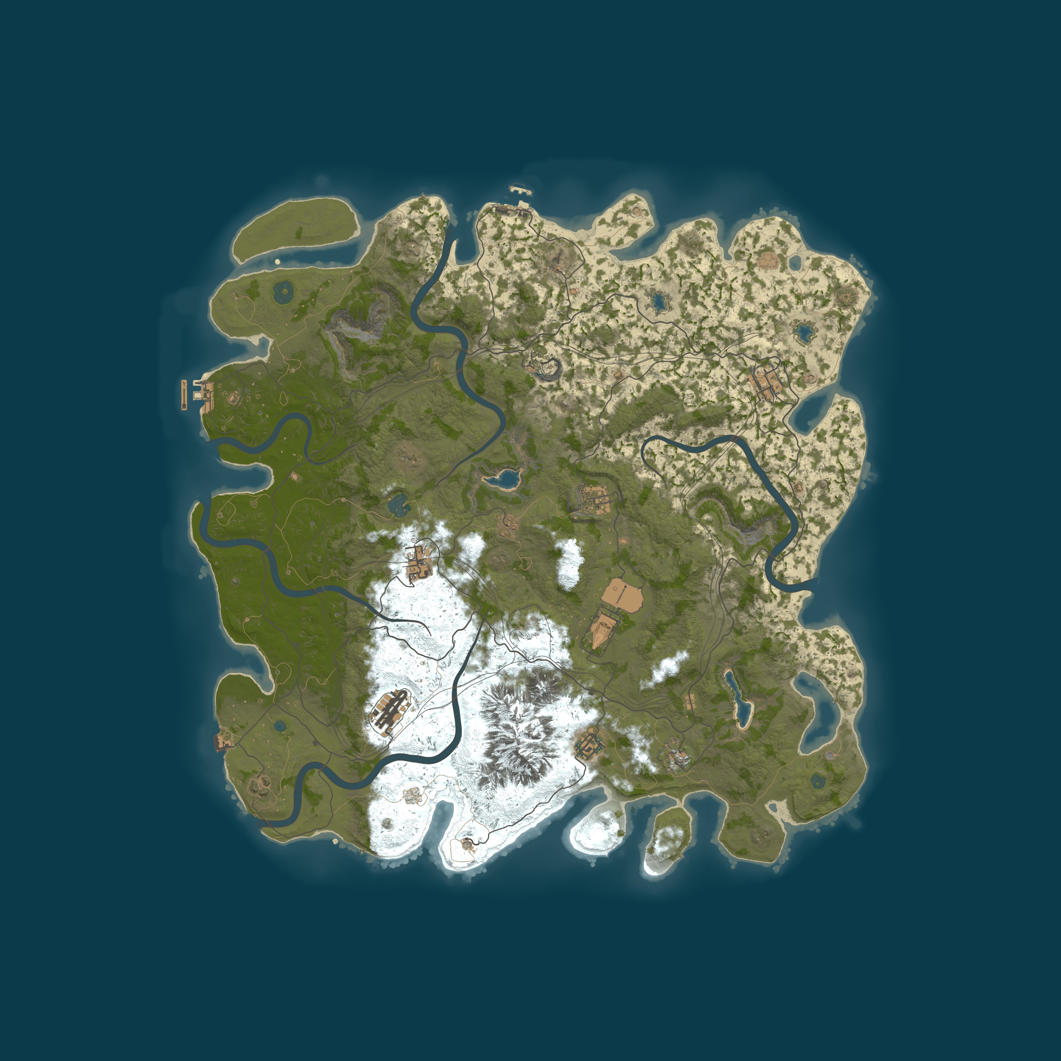 Map for SVK-CZ Rust Server