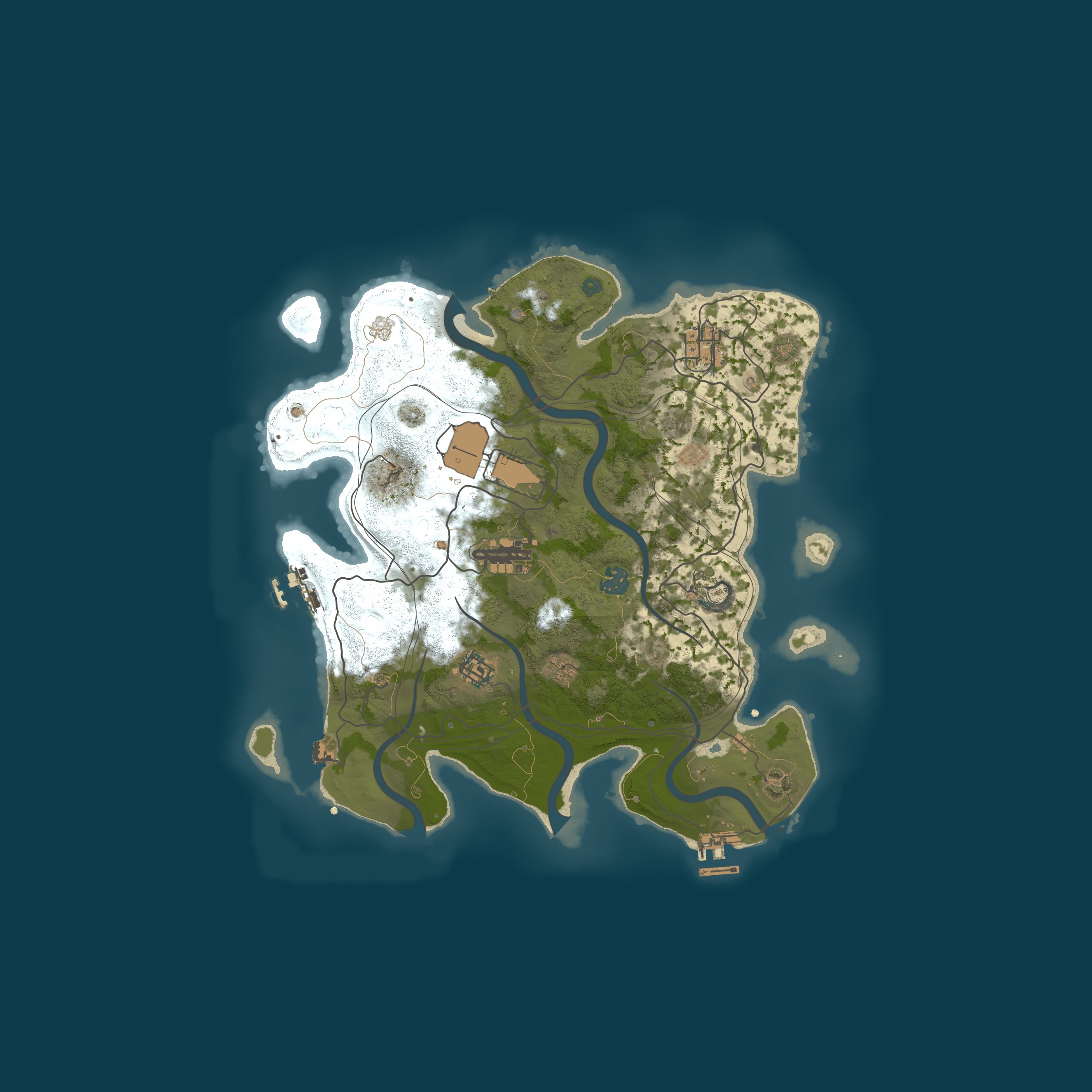 Карта сервера