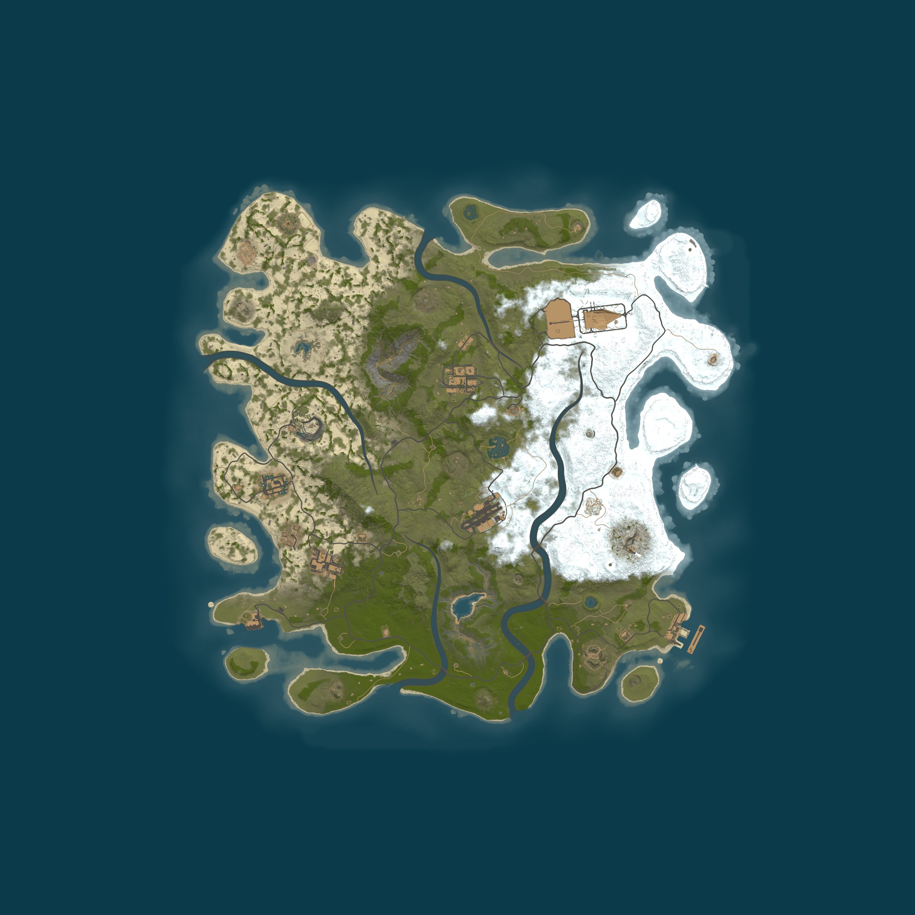 Map for [BR] RUST SOLO BR | Vanilla Puro | Wipe Semanal 03/06/26