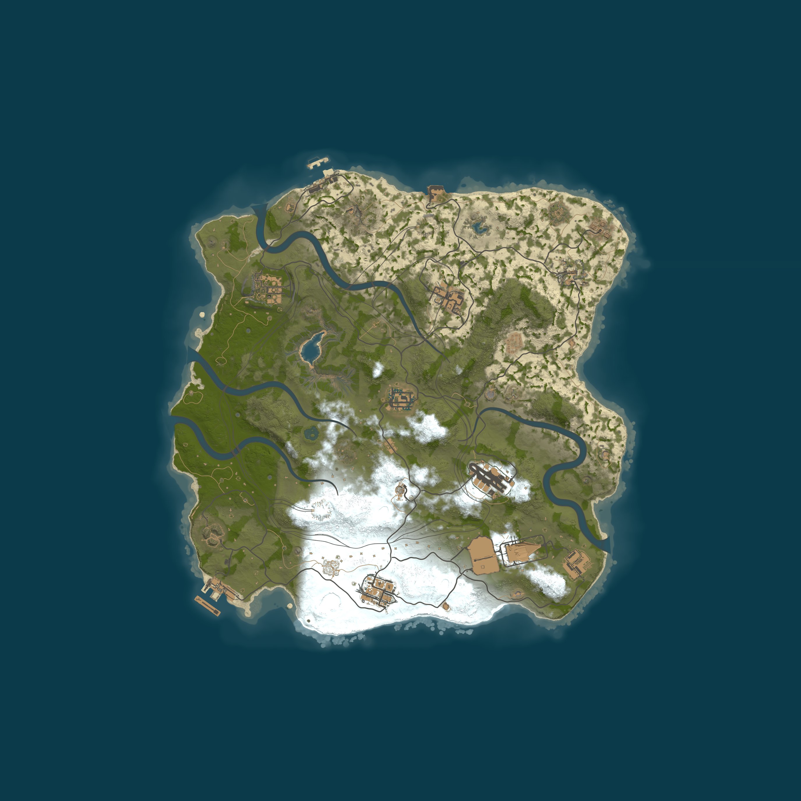 Rust map 3500/13138