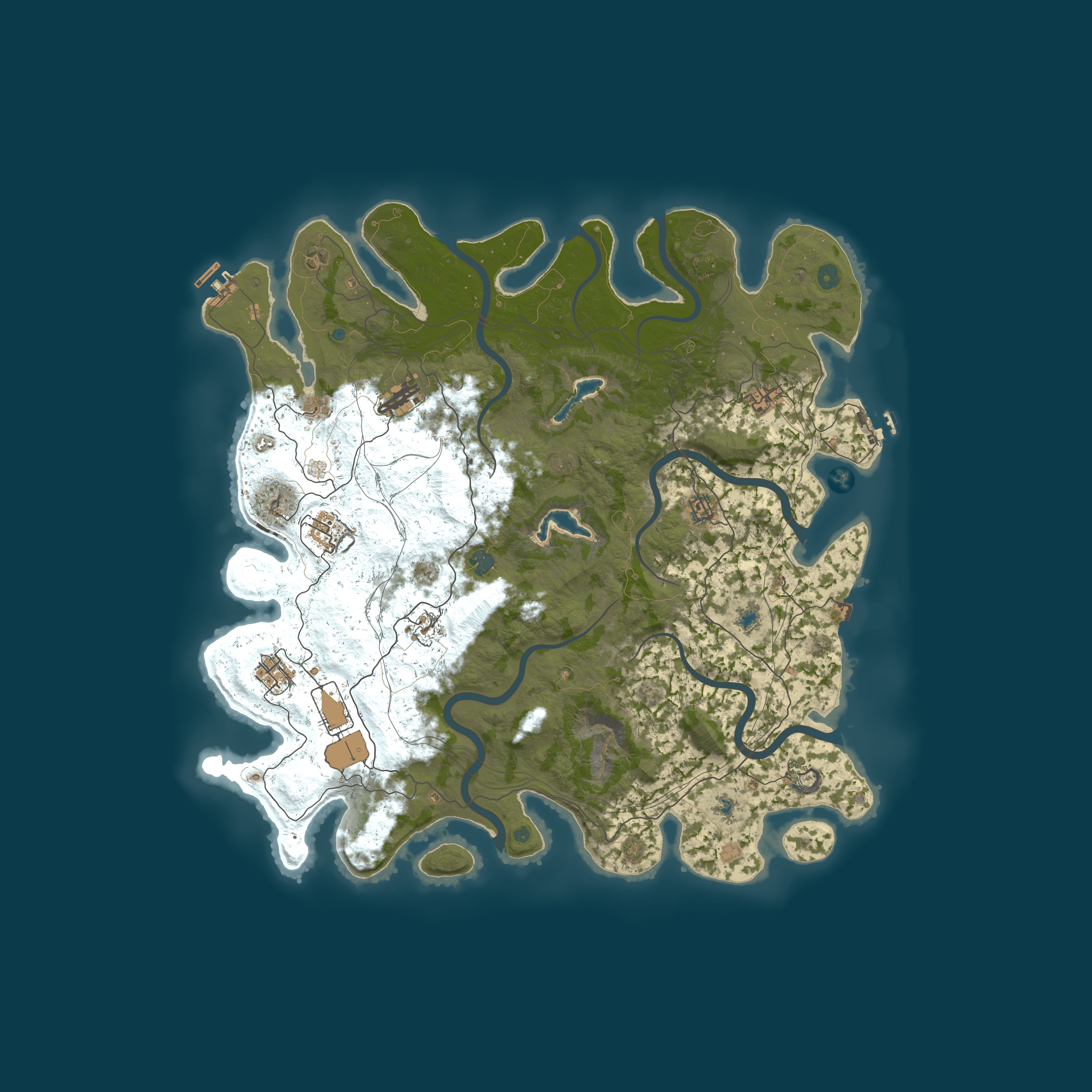 Map for Rusty Pirates | No Decay | Monthly | No BP Wipes