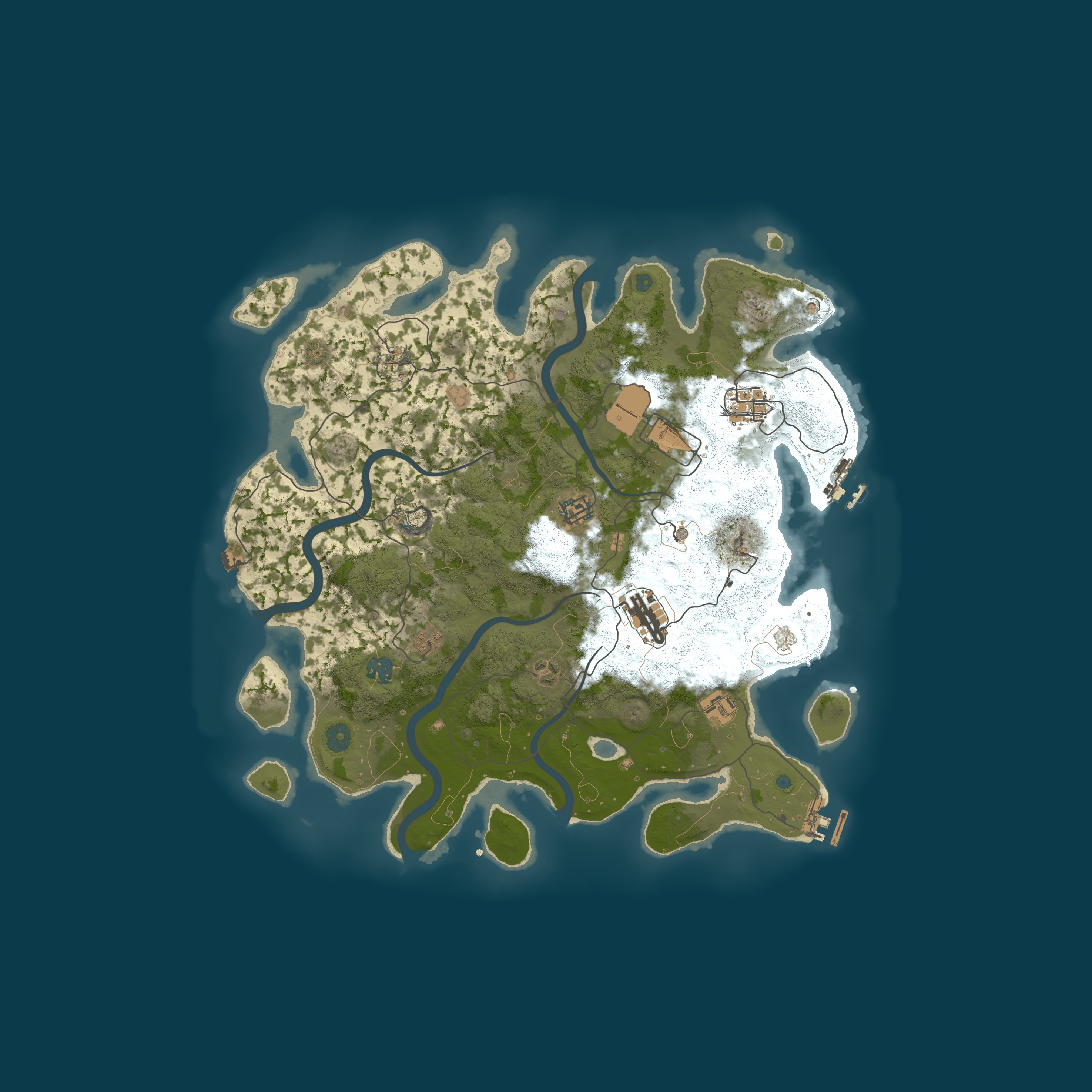 Rust map 3900/33975